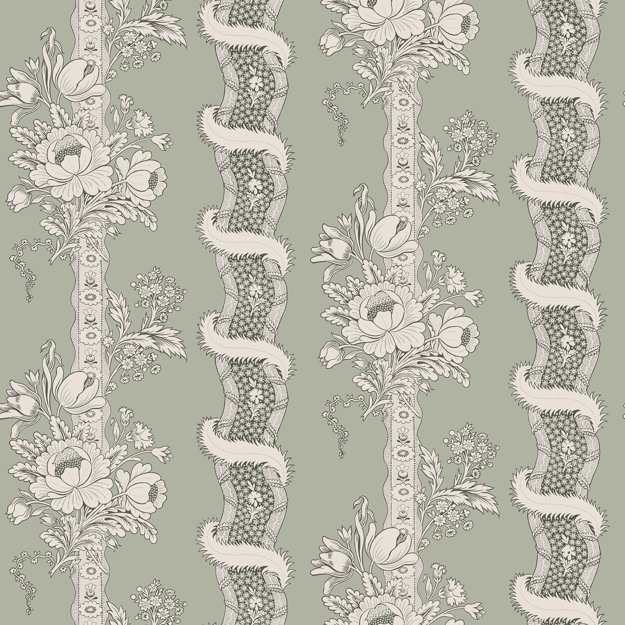 Sandberg Alexandra Behang S10249 - Sage Green