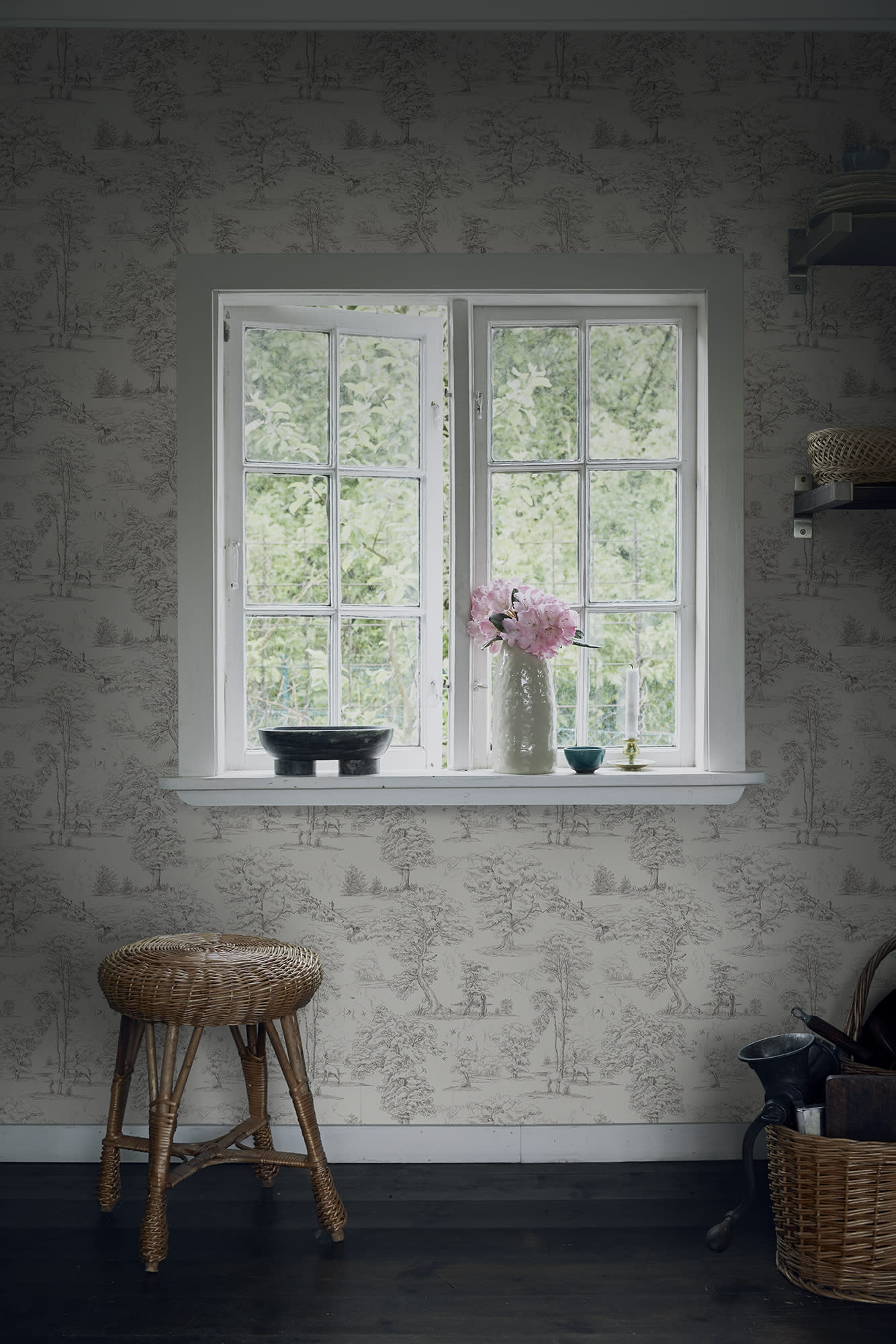 Sandberg Montfort Behang S10256 - Graphite