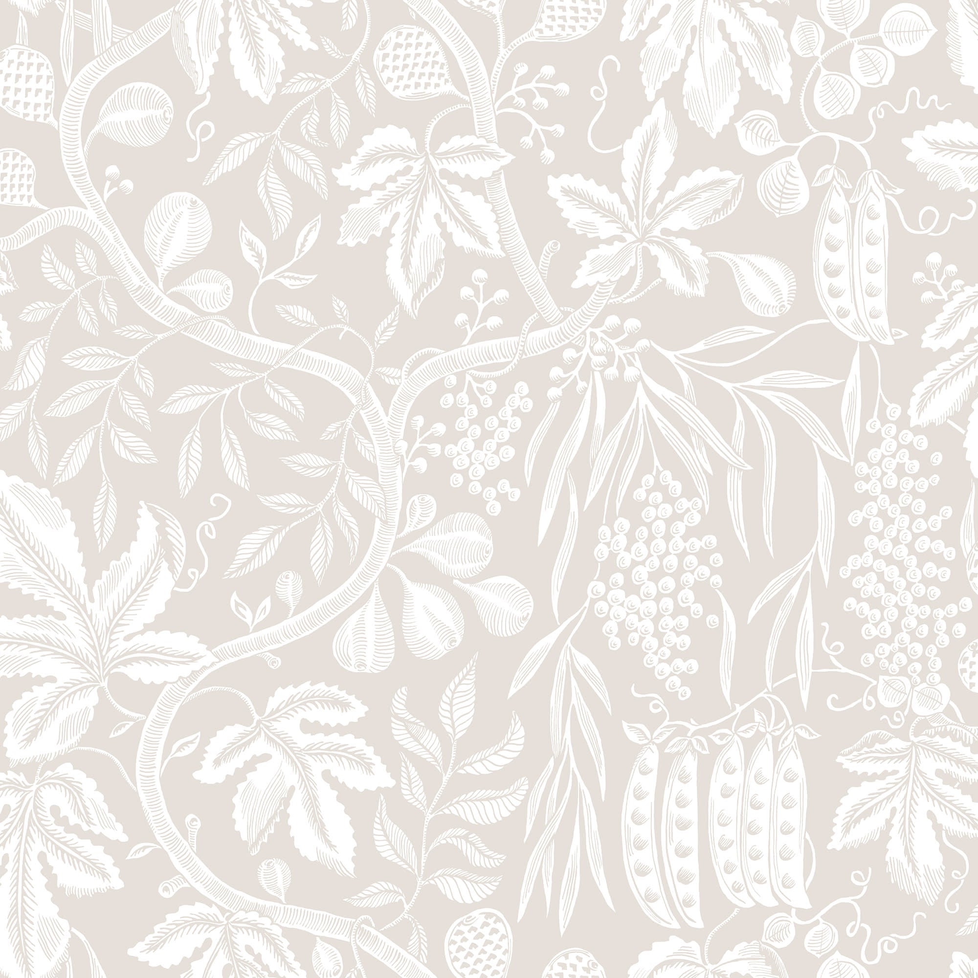 Sandberg Fig Garden Behang S10258 - Sandstone