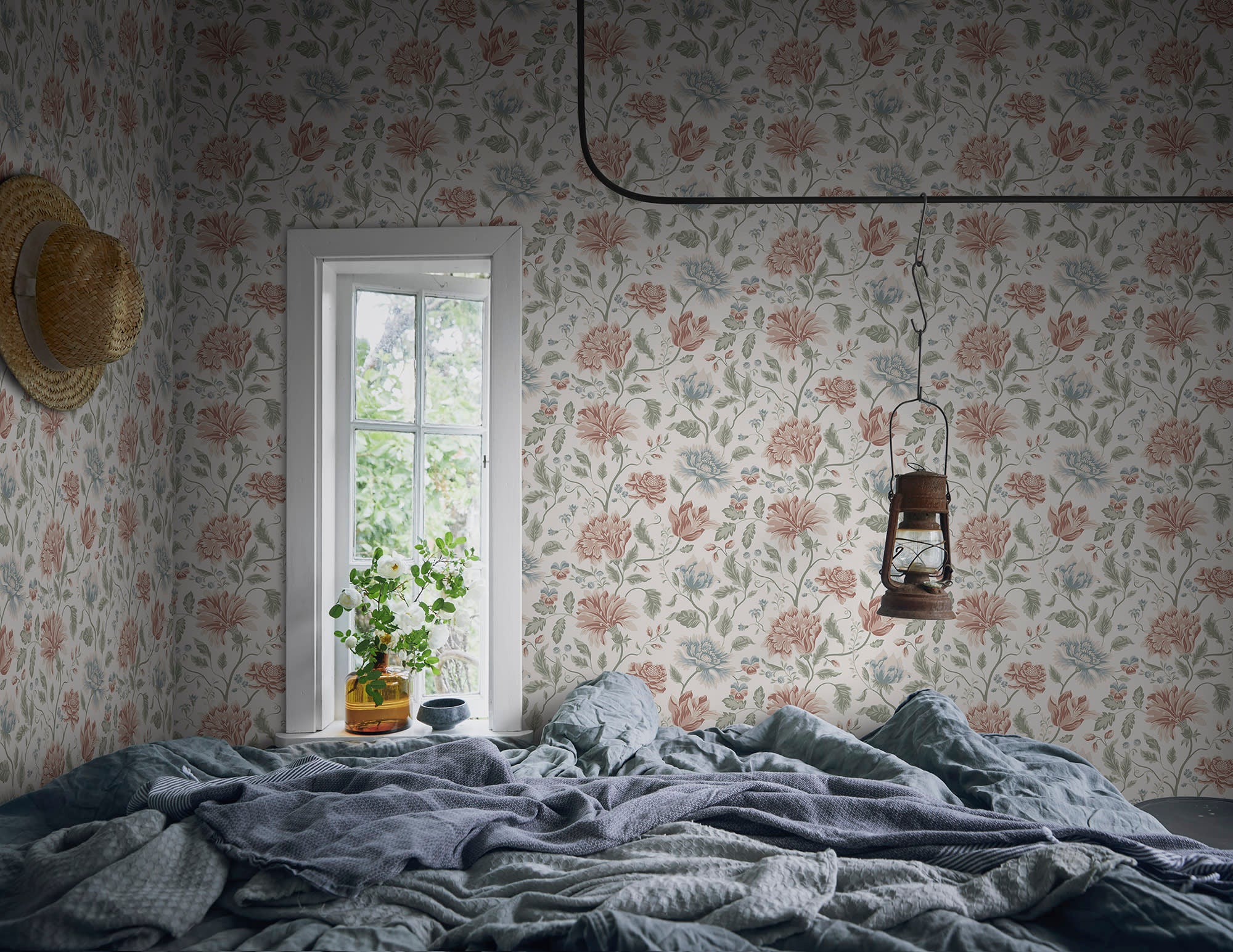 Sandberg Annabelle Behang S10261 - Terracotta