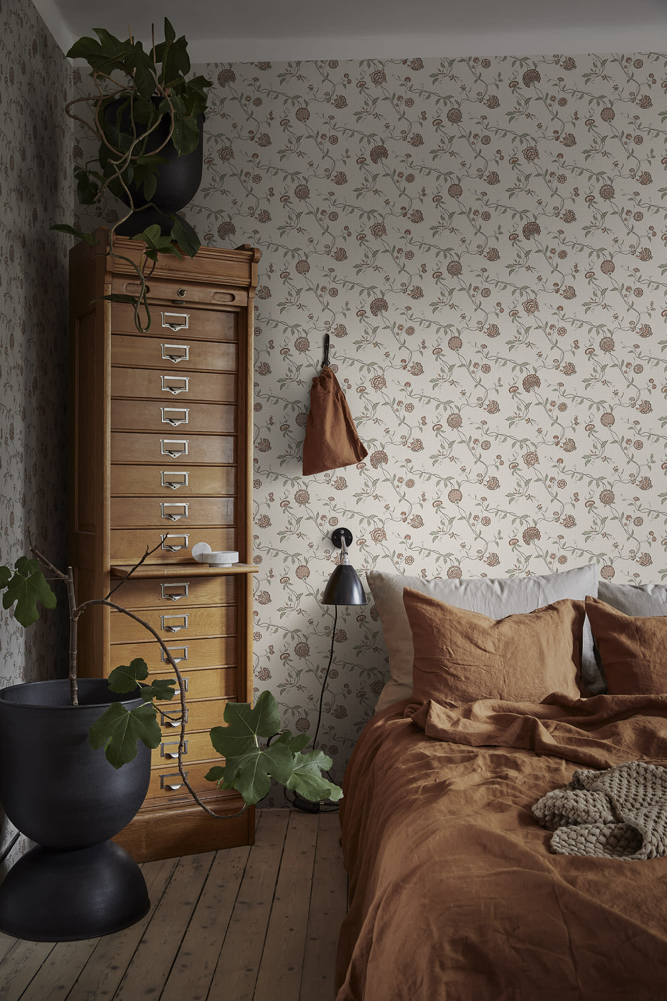 Sandberg Adelaide Behang S10266 - Terracotta