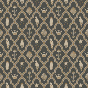 Sandberg Turtledove Barn Behang S10270 - Charcoal