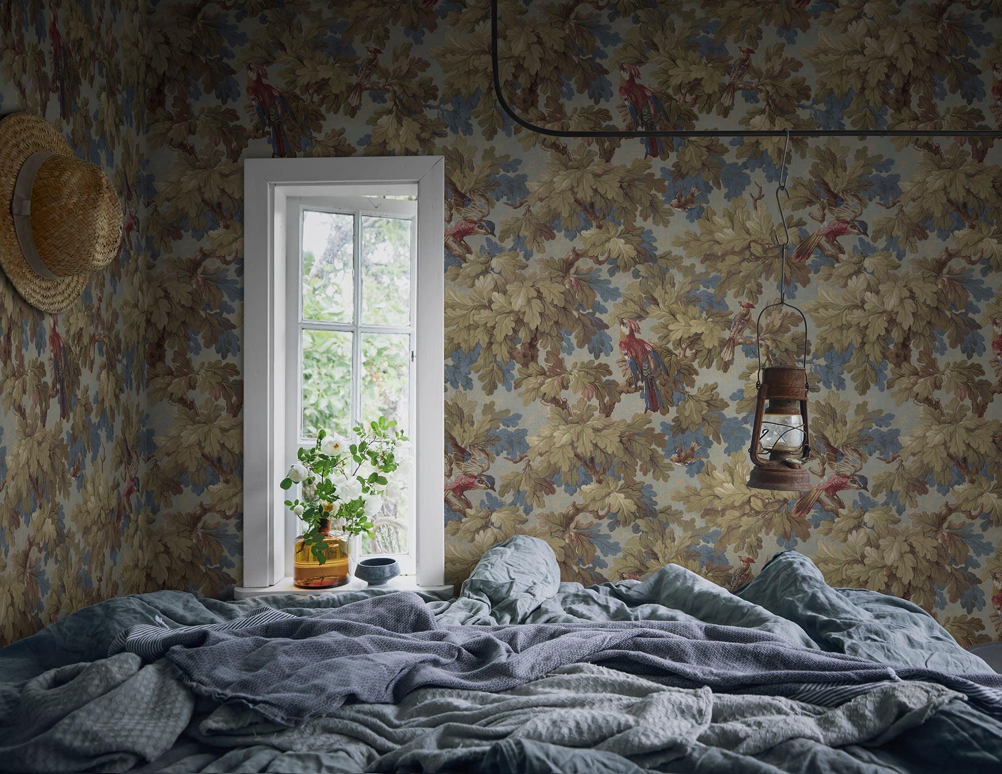 Sandberg Benjamin Behang S10273 - Forest Green