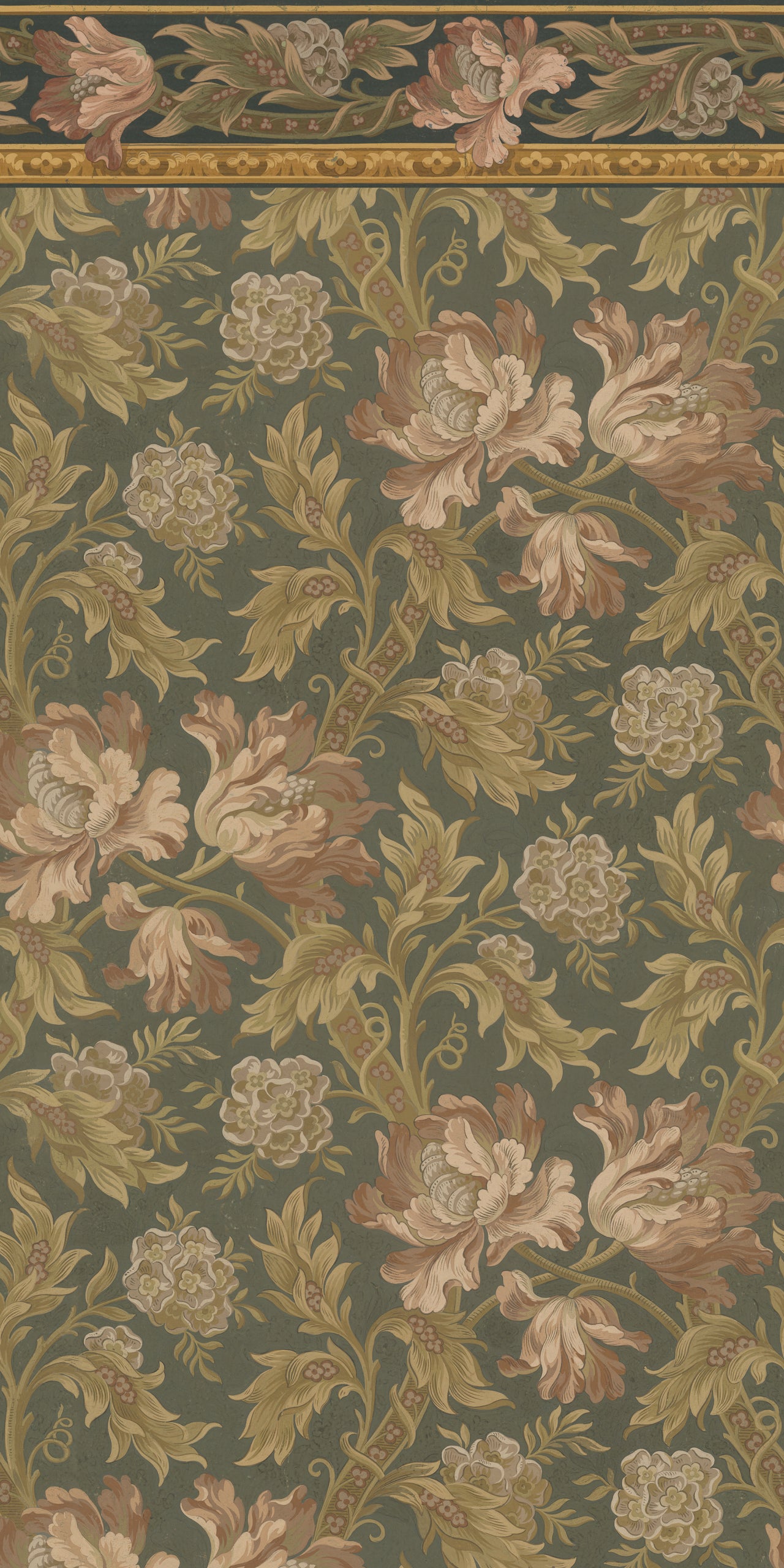 Sandberg Esther Behang S10277 - Forest Green