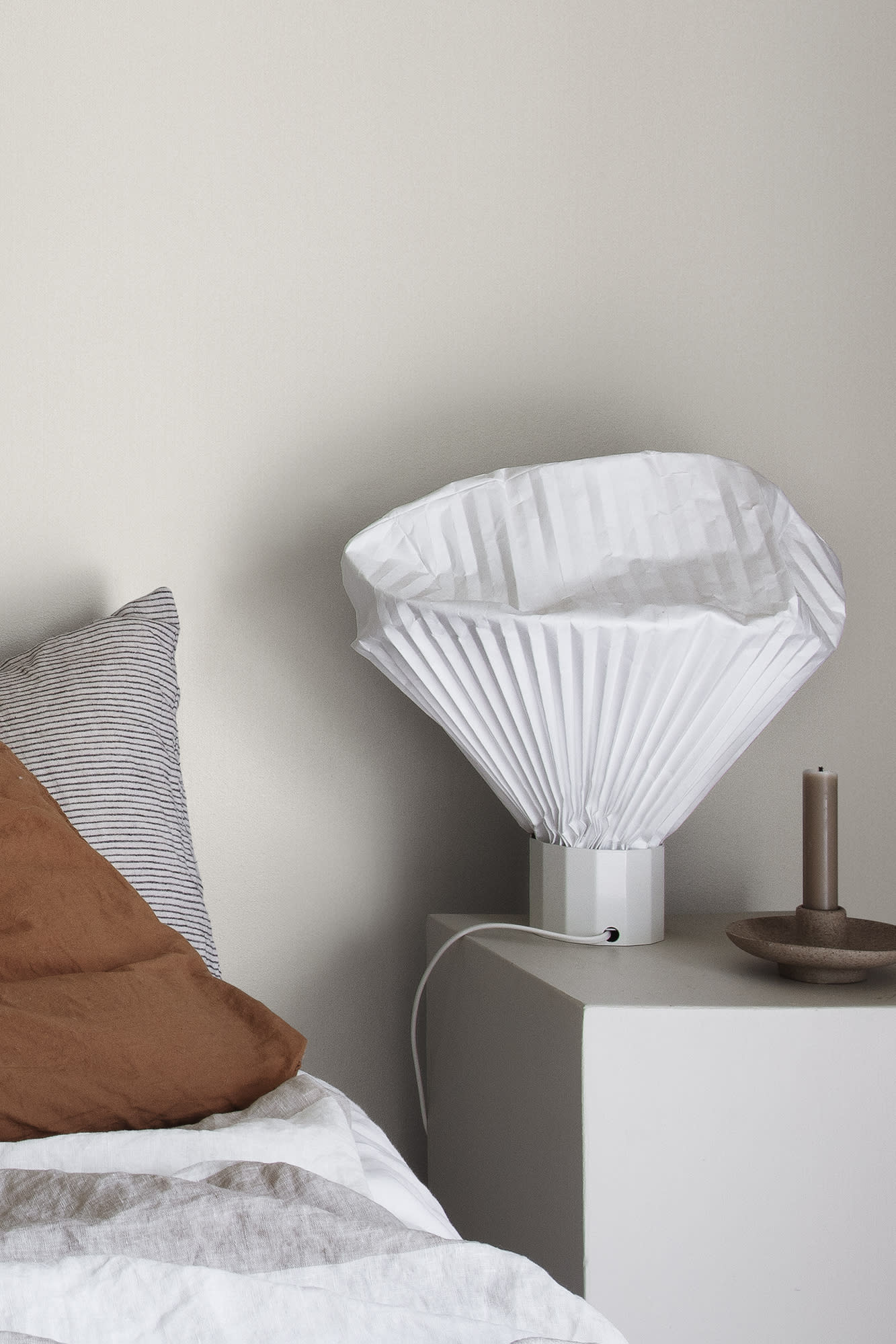 Sandberg Linne Behang S10281 - White