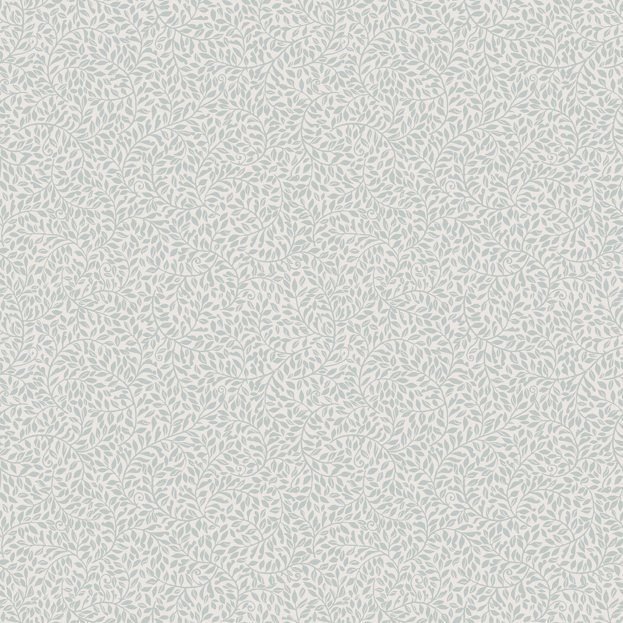 Sandberg Bladverk Behang S10311 - Misty Blue