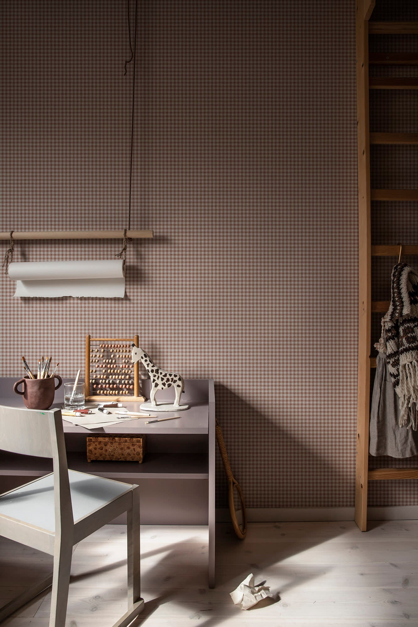 Sandberg Ruta Behang S10320 - Terracotta