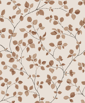 Sandberg Bokskog Behang S10324 - Terracotta
