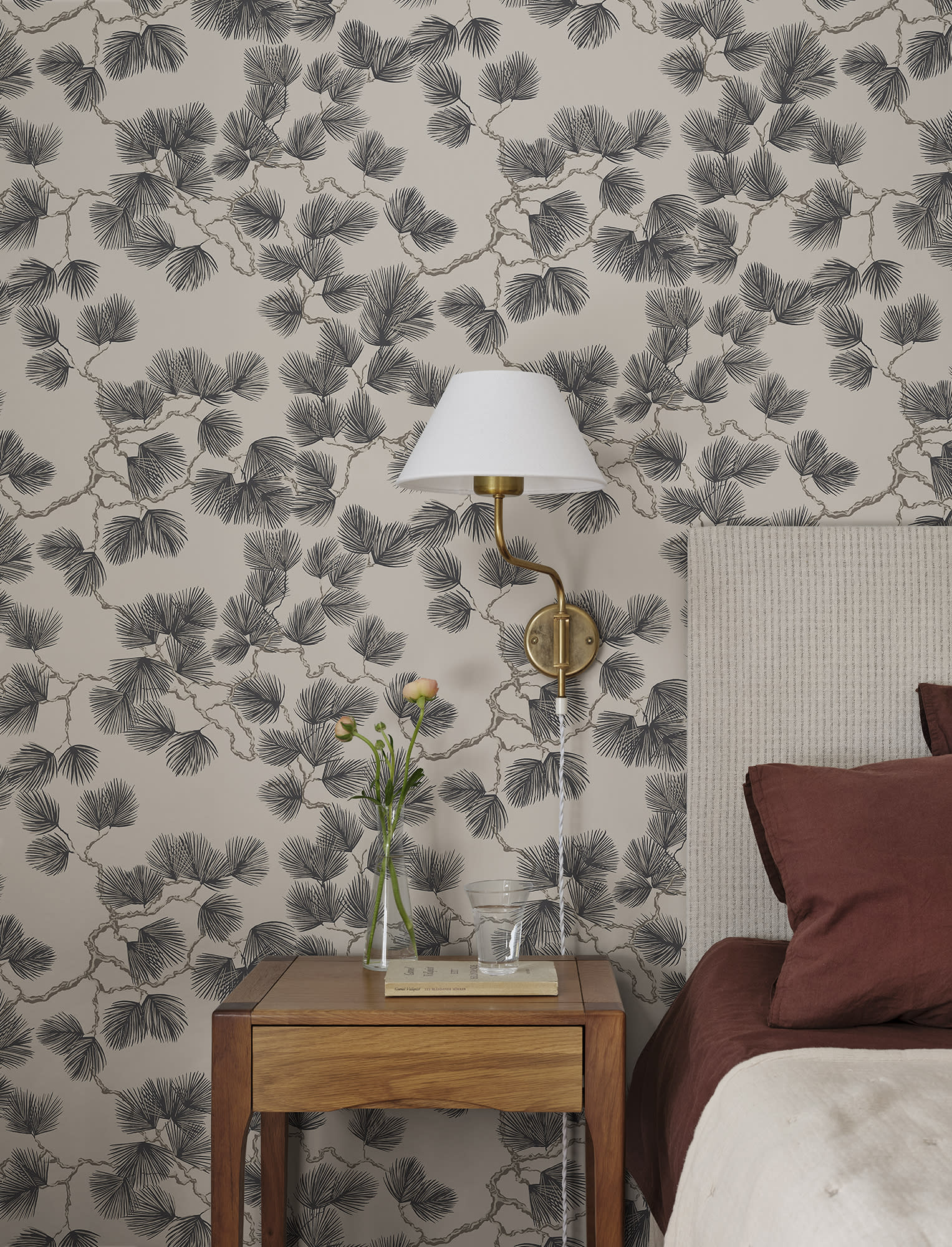 Sandberg Pine Behang S10325 - Brown