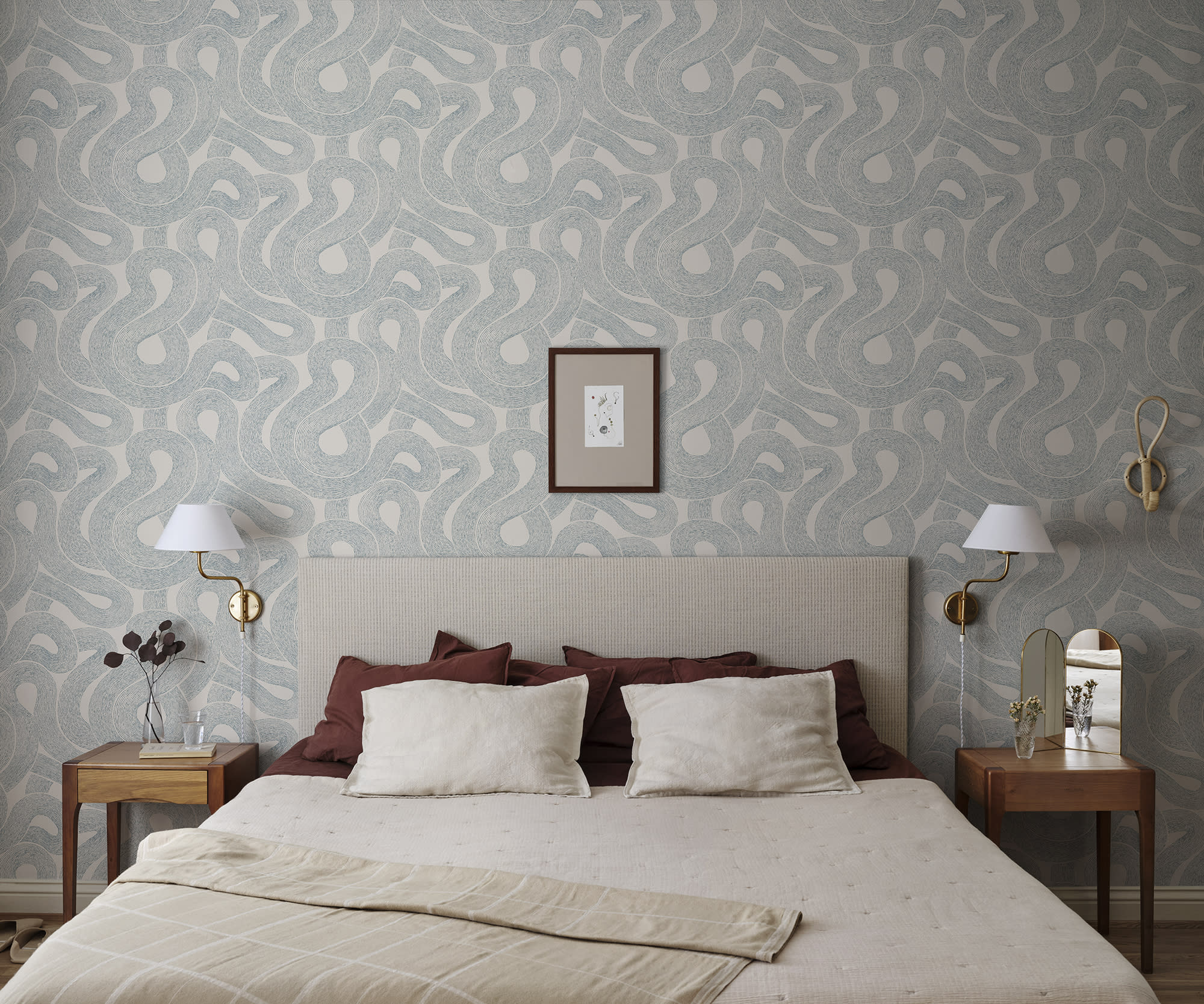 Sandberg Zen Behang S10330 - Indigo Blue
