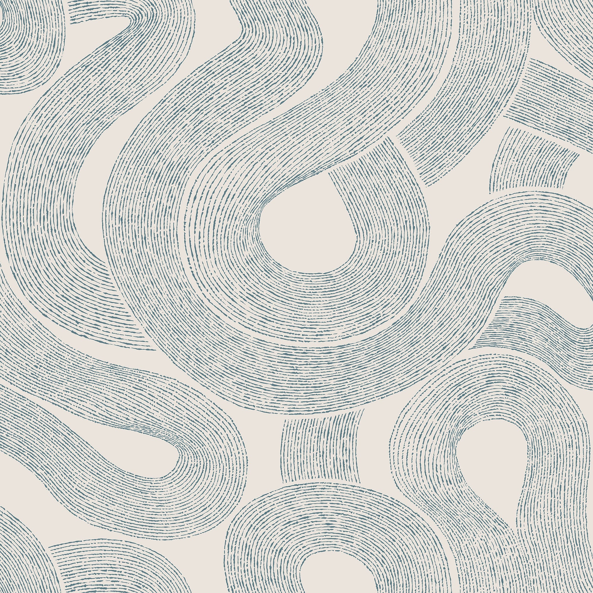 Sandberg Zen Behang S10330 - Indigo Blue