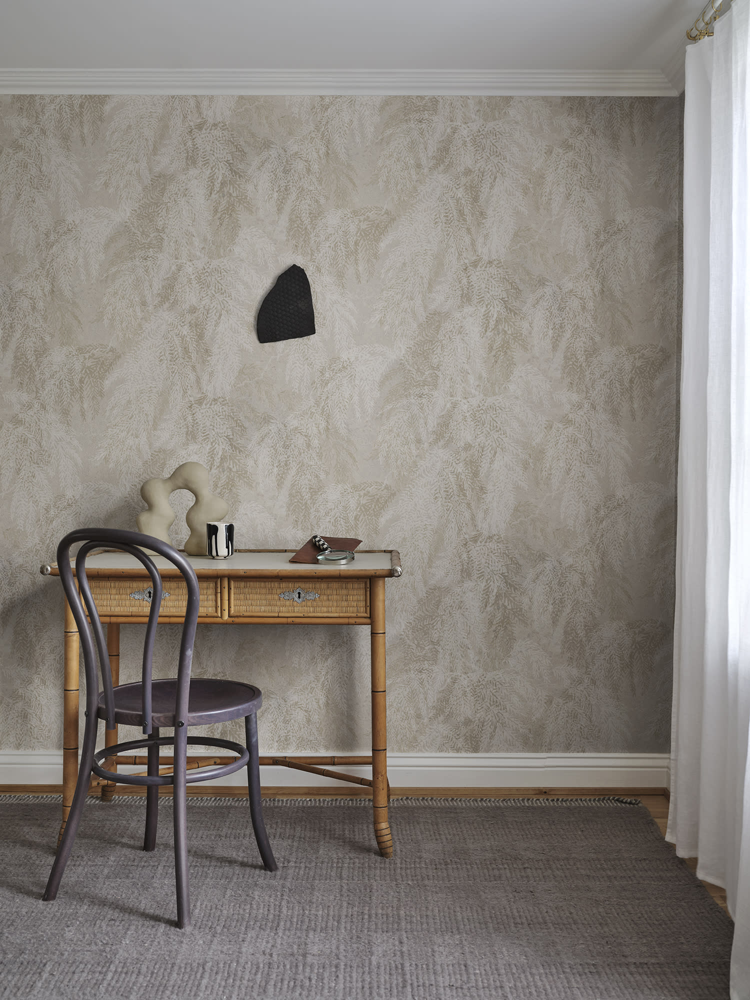 Sandberg Ceder Behang S10346 - Beige