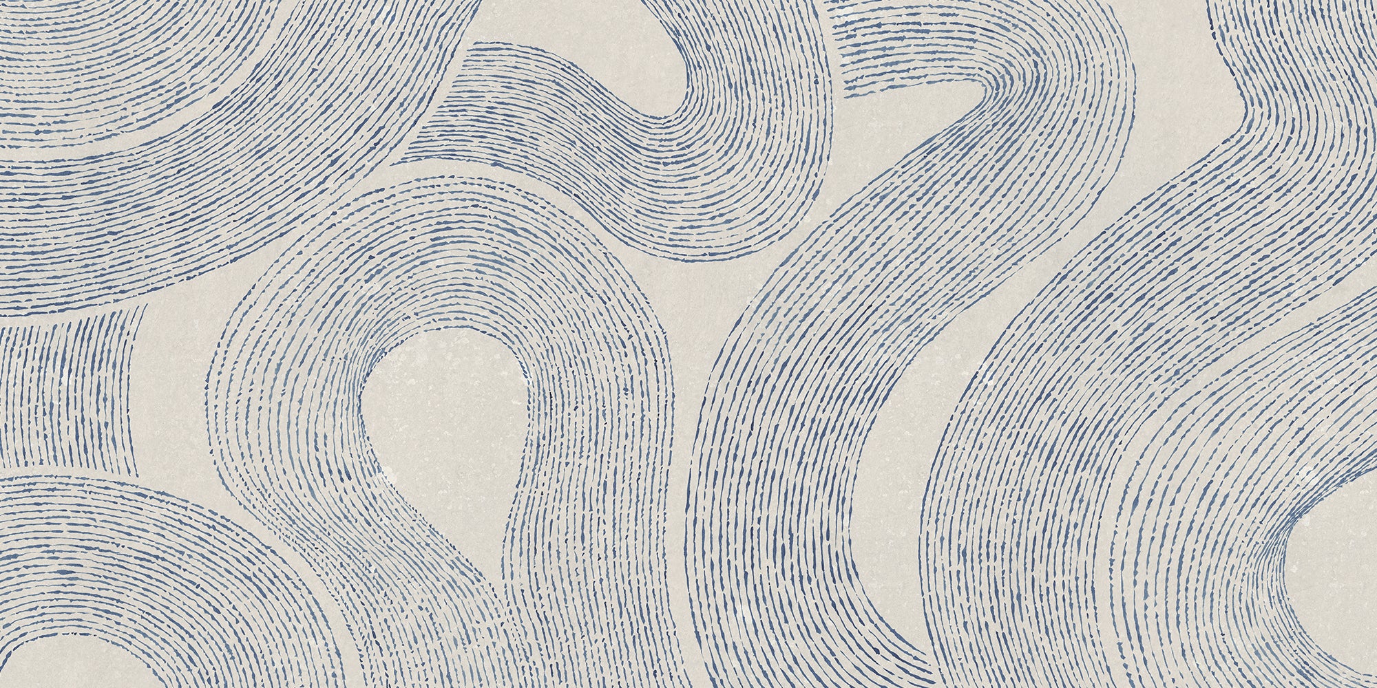 Sandberg Zen Mural Behang S10359 - Indigo Blue