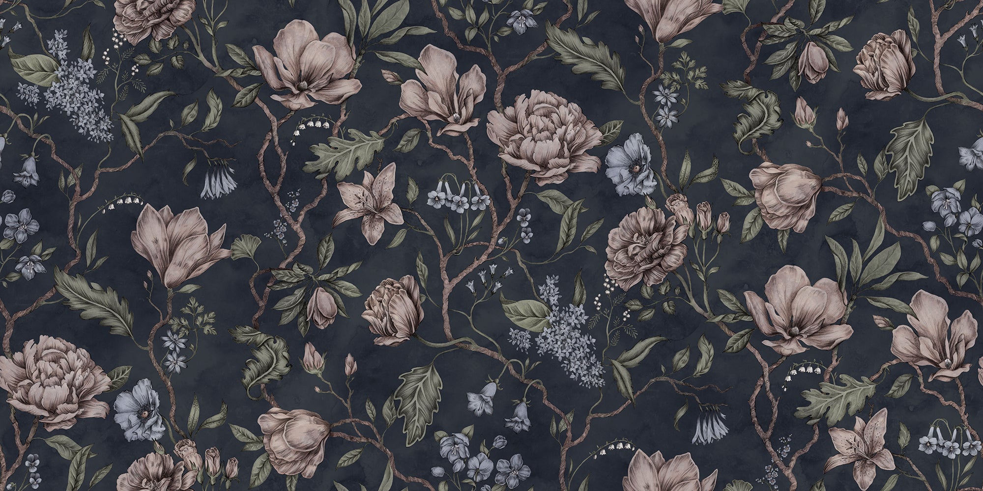 Sandberg Belinda Behang S10362 - Dark Blue
