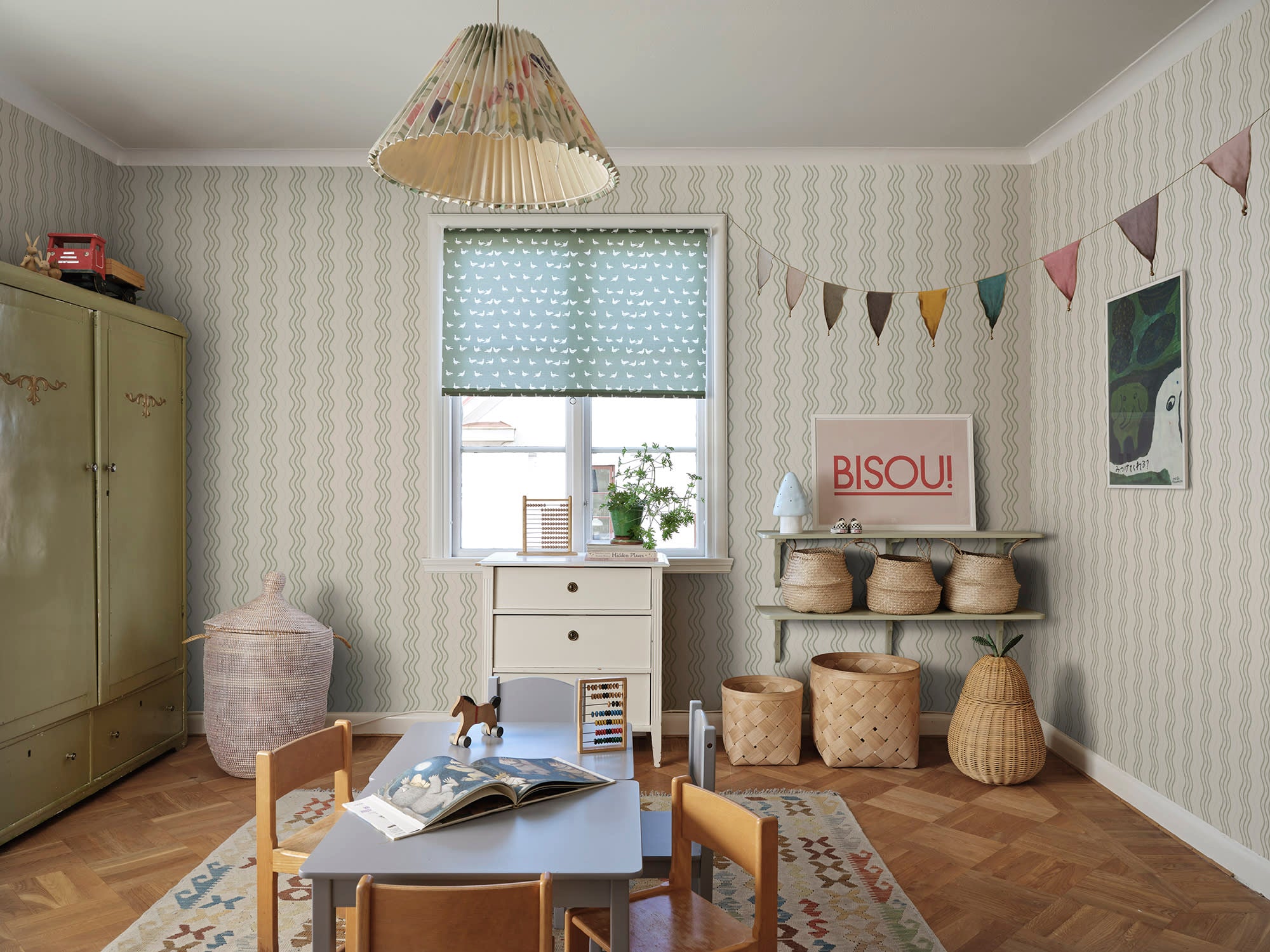 Sandberg Ben Behang S10370 - Garden Green