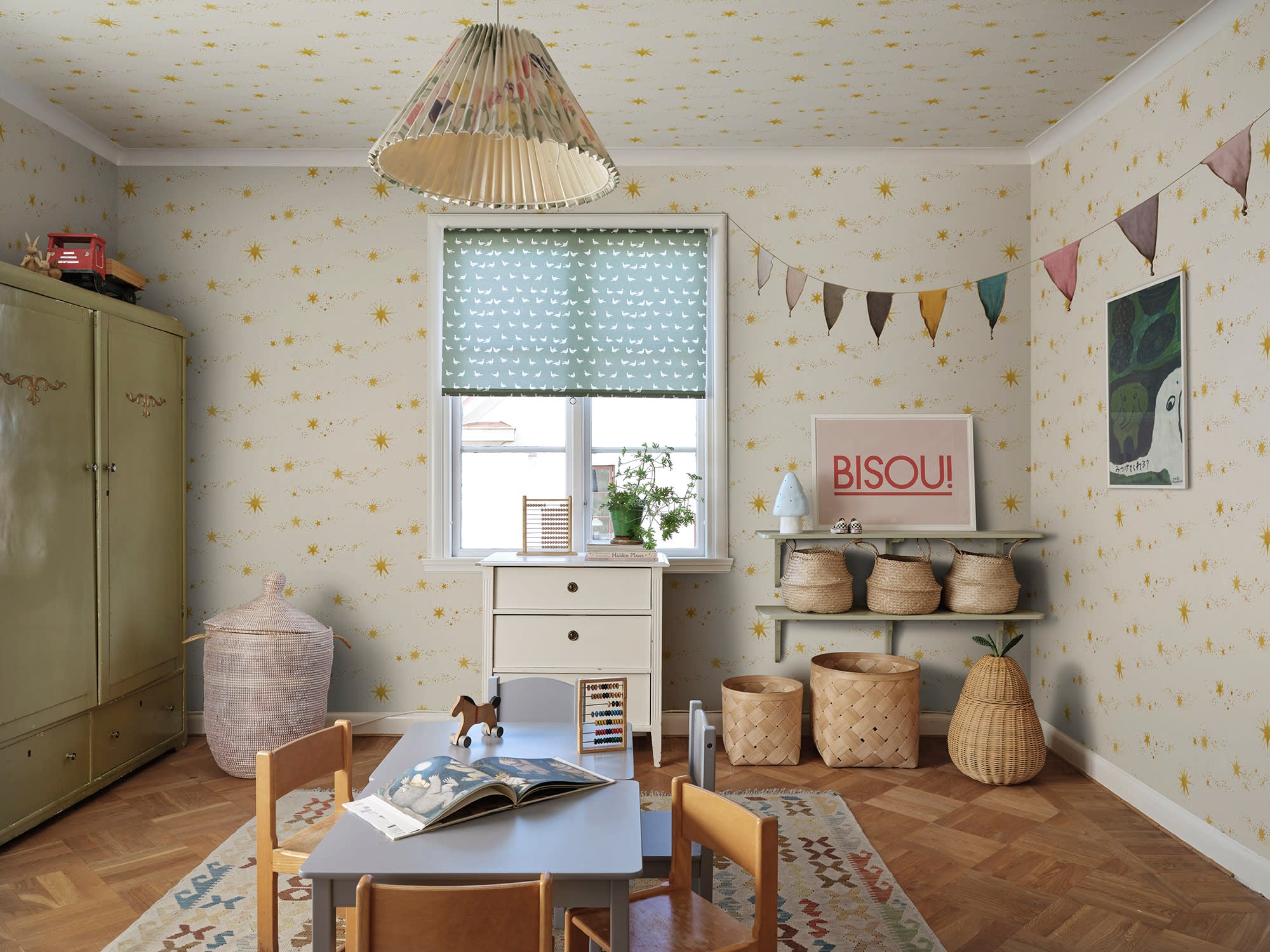 Sandberg Gillis Behang S10376 - Yellow