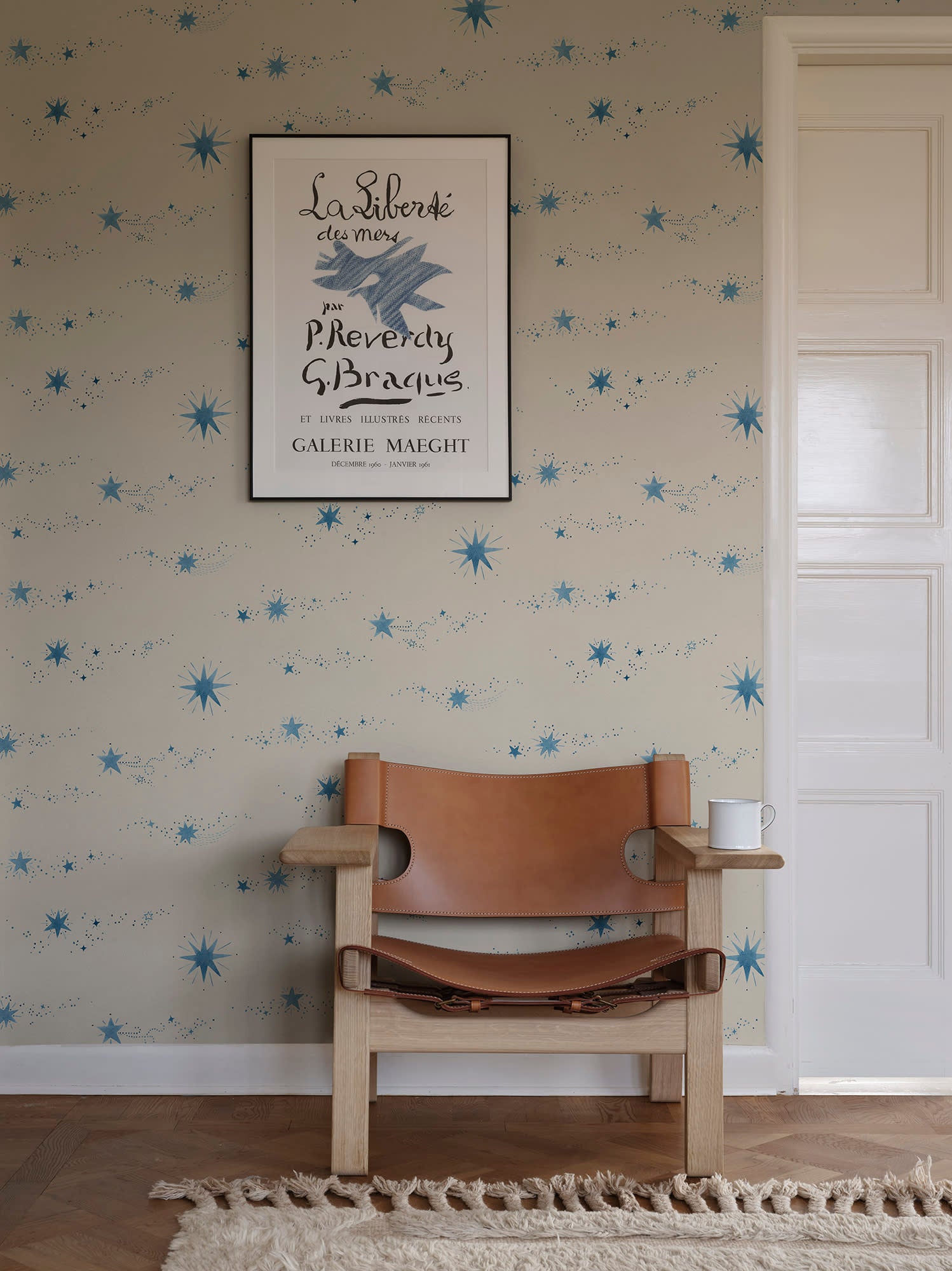 Sandberg Gillis Behang S10378 - Blue