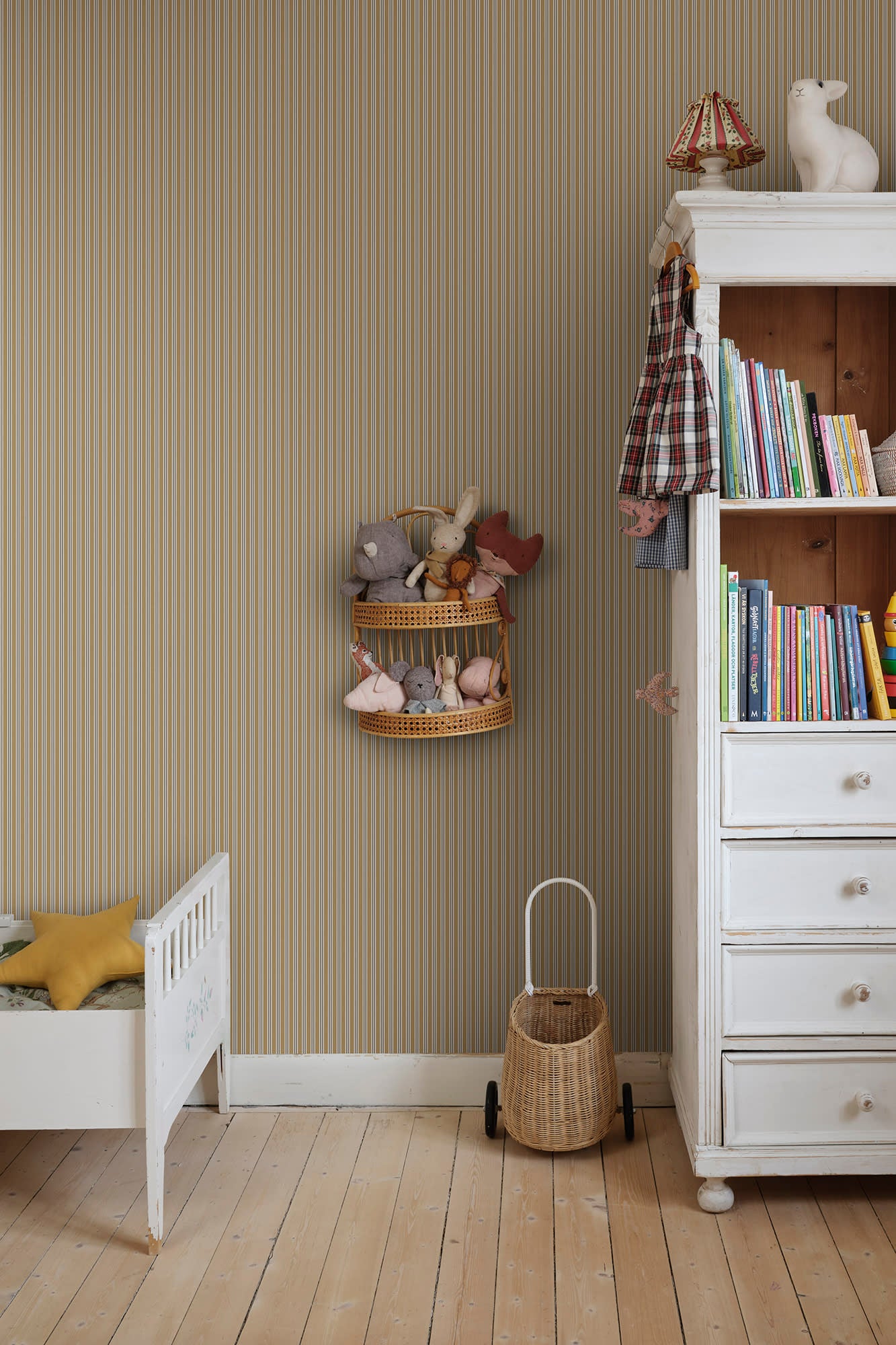 Sandberg Linn Behang S10395 - Honey