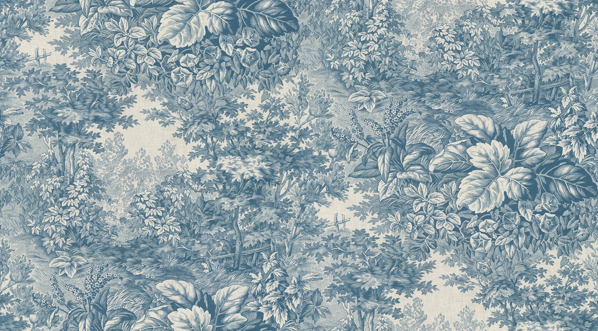 Sandberg Forest Toile Behang S10402 - Blue