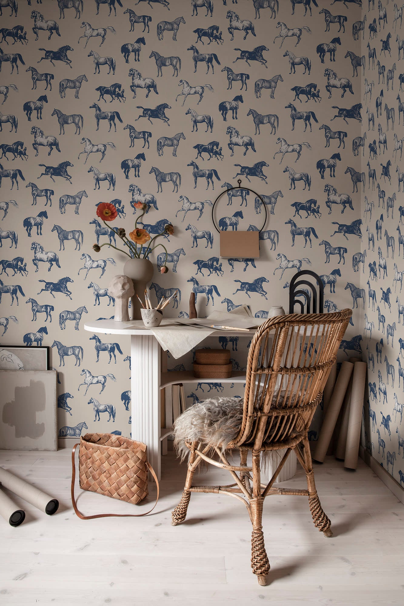 Sandberg Colette Behang S10413 - Blue