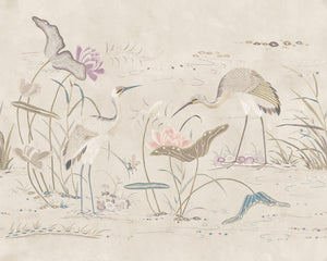 Sandberg Seabirds Behang S10418 - Sandstone