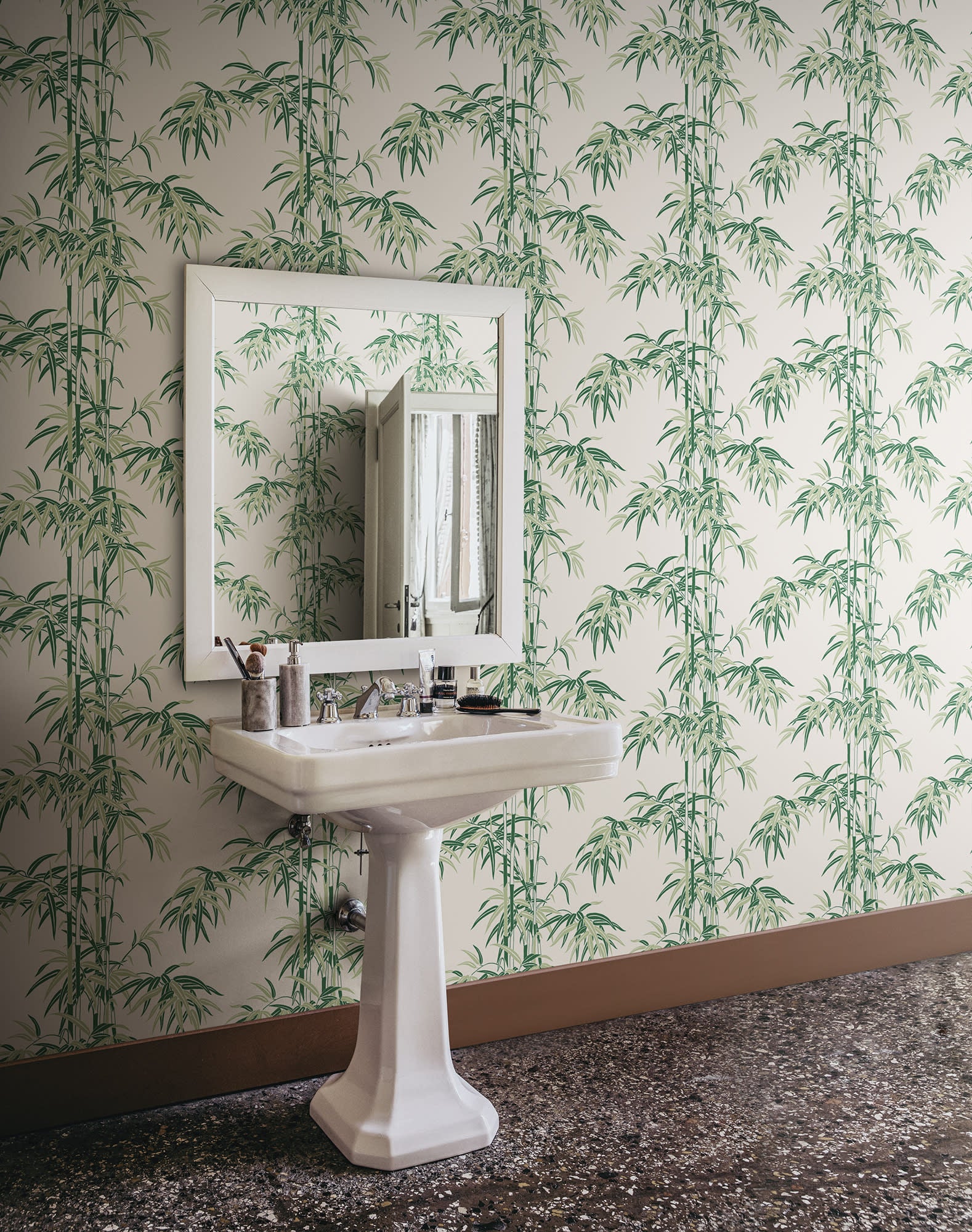 Sandberg Leon Behang S10443 - Garden Green