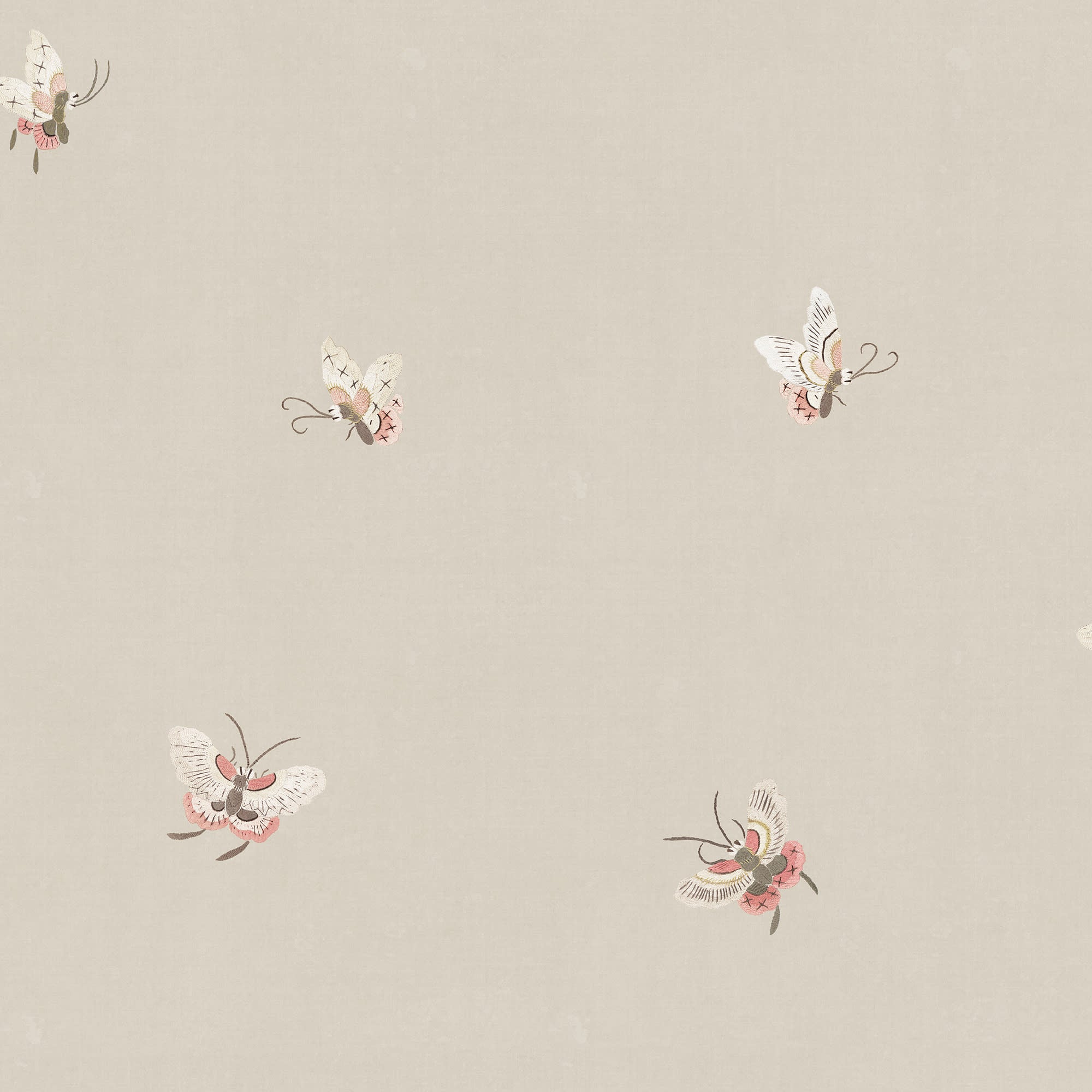 Sandberg Butterflies Behang S10447 - Sandstone