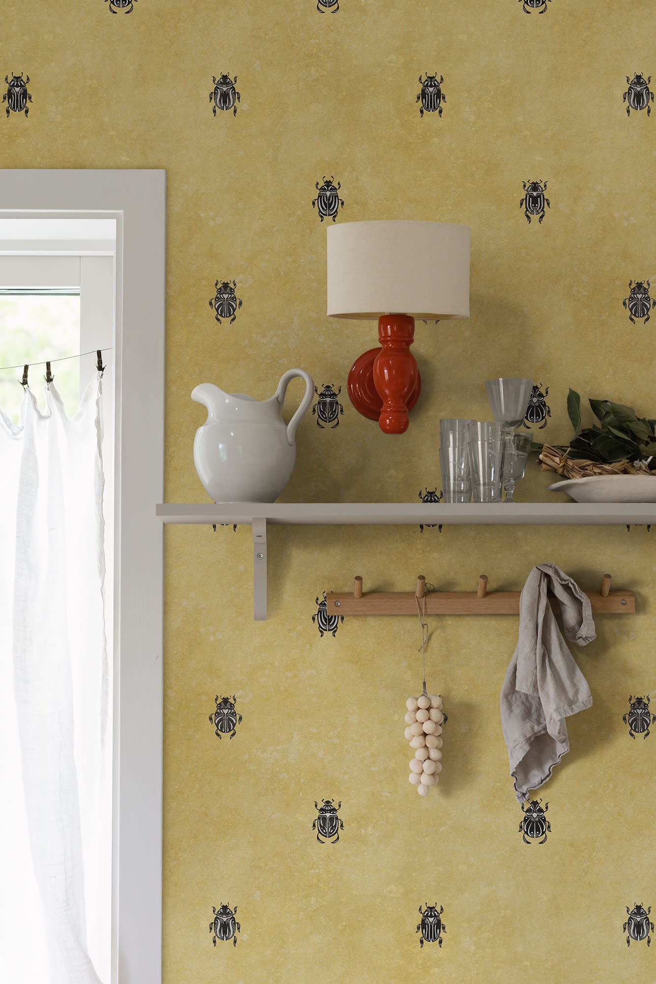 Sandberg Audrey Behang S10450 - Honey