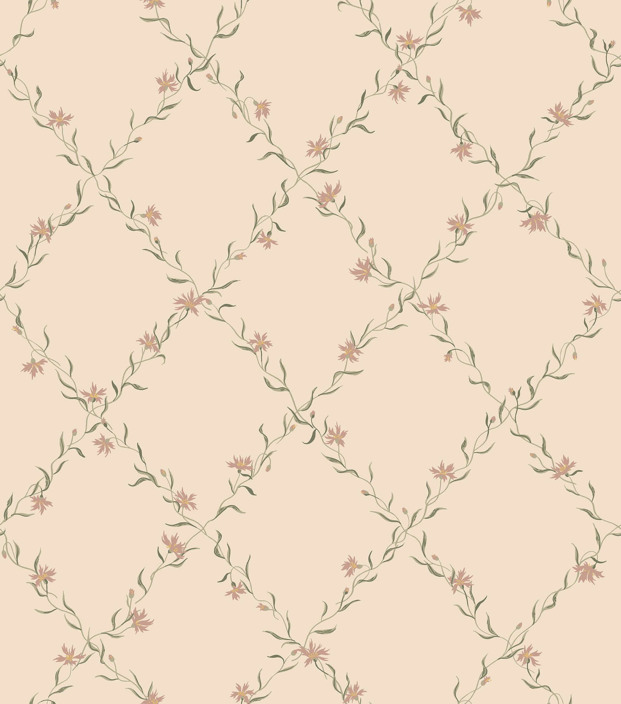 Sandberg Ewa Behang S10458 - Dusty Pink