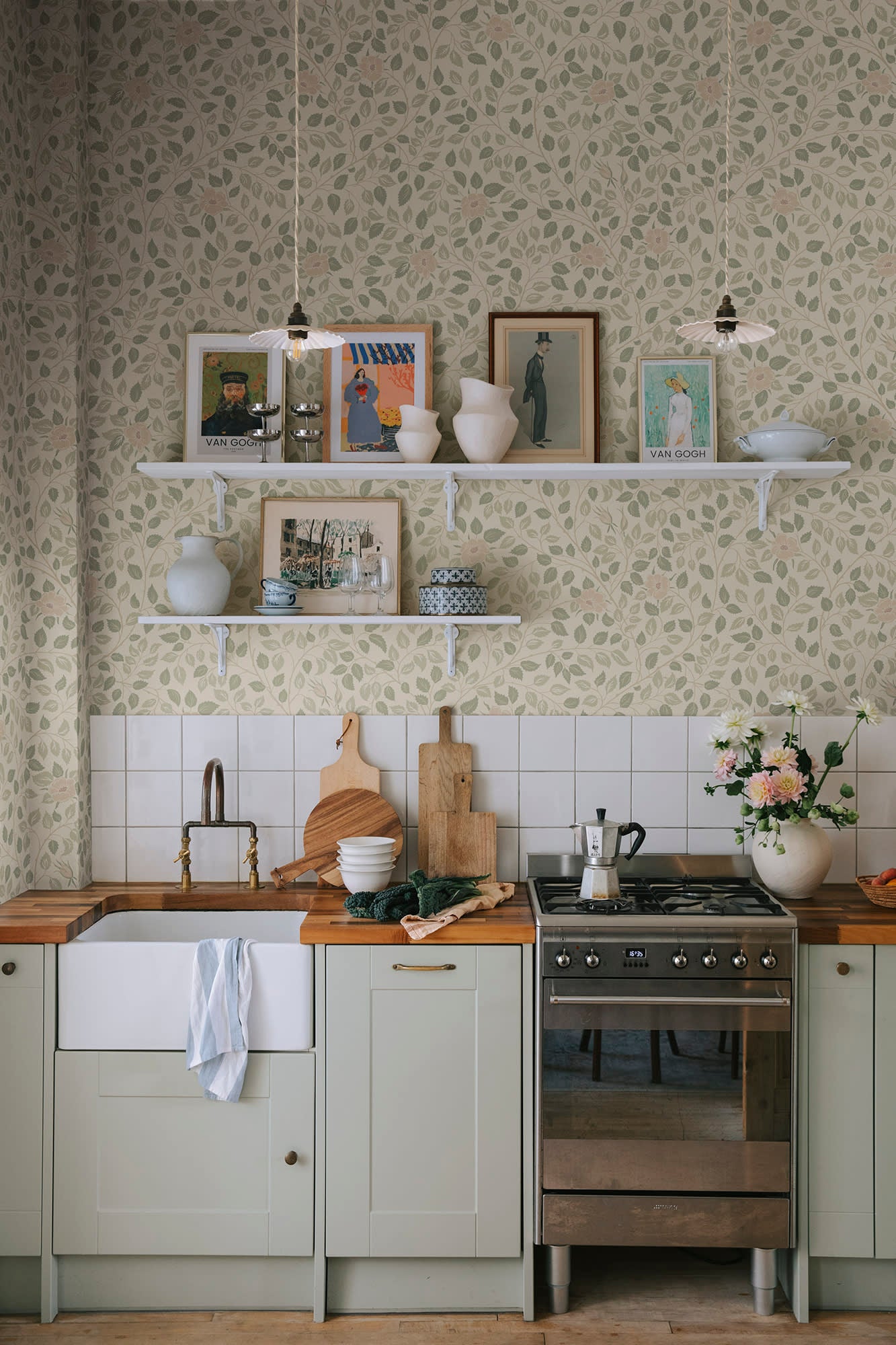 Sandberg Solliden Behang S10462 - Spring Green