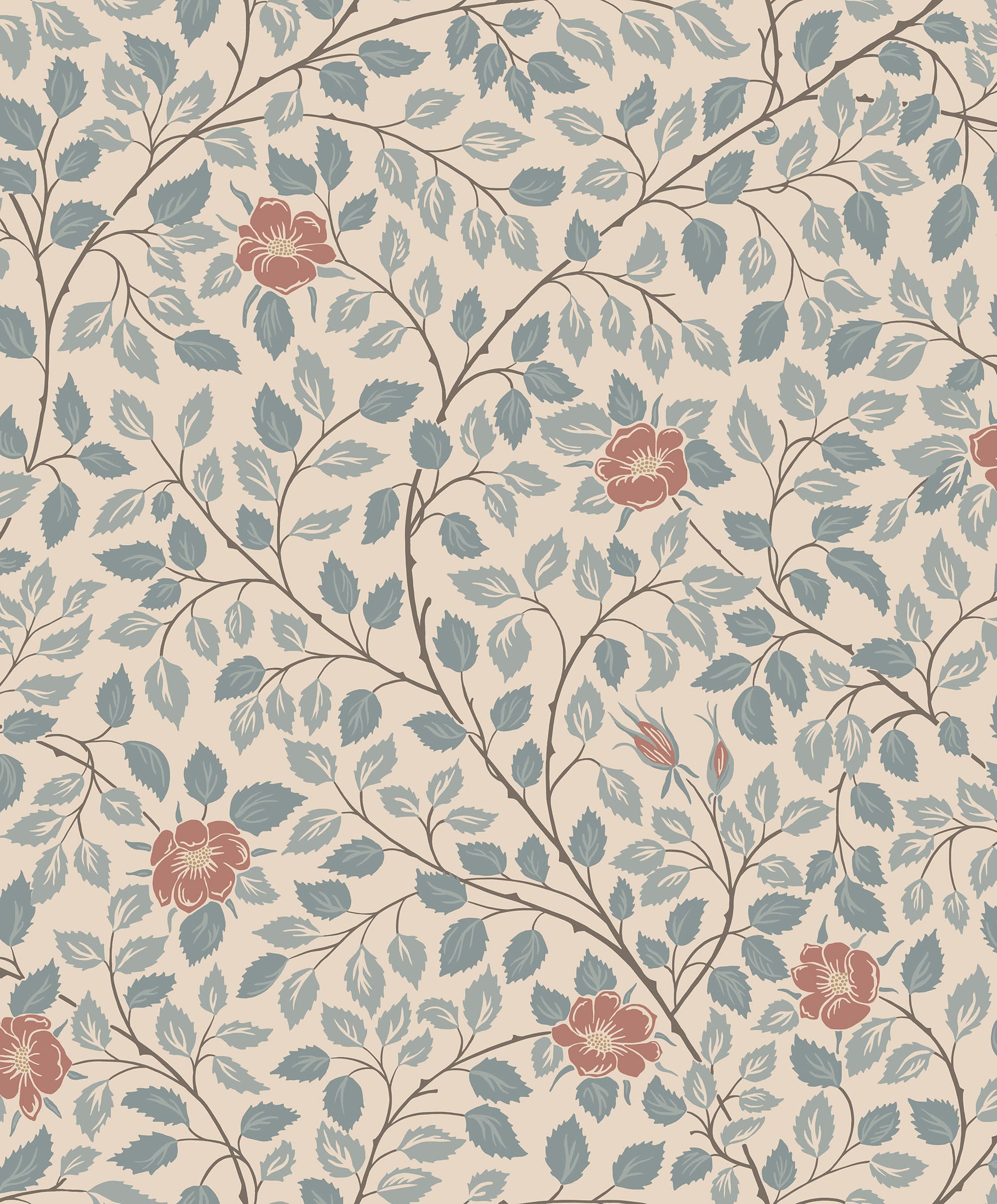 Sandberg Solliden Behang S10464 - Blue