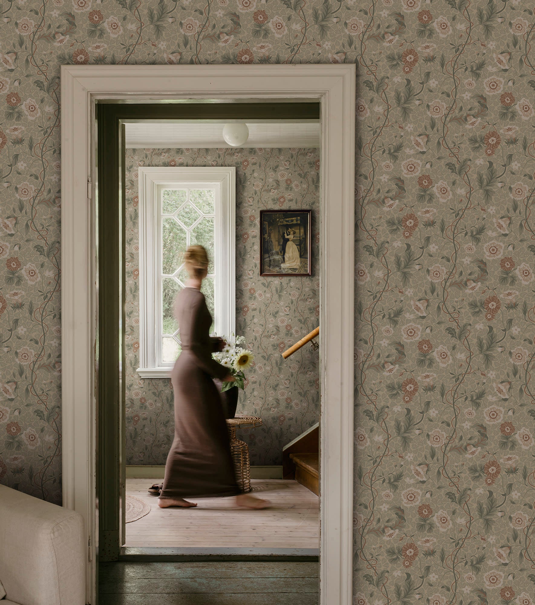 Sandberg Ulla Behang S10499 - Garden Green