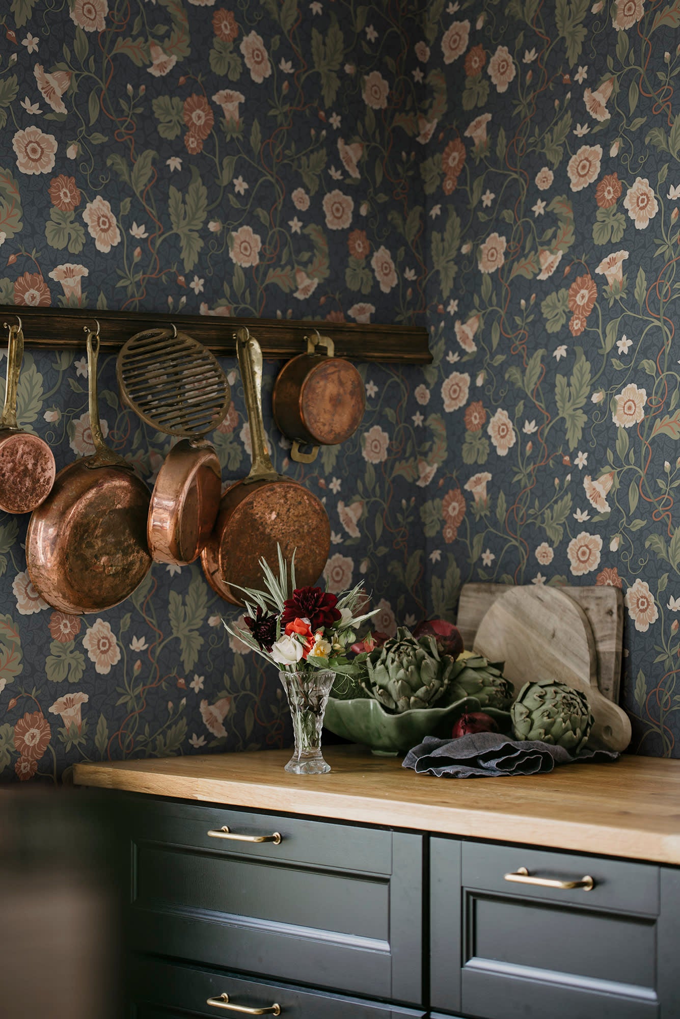 Sandberg Ulla Behang S10500 - Midnight Blue