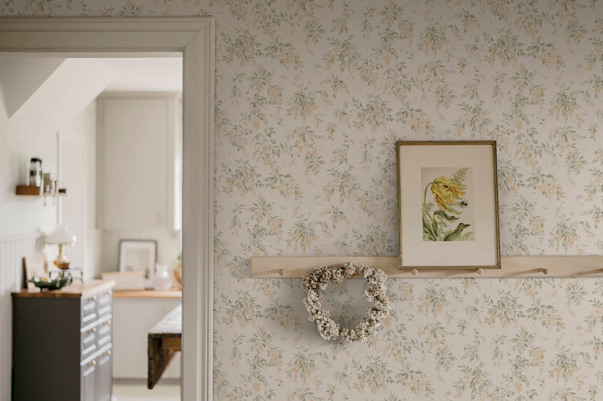 Sandberg Lovisa Behang S10505 - Spring Green