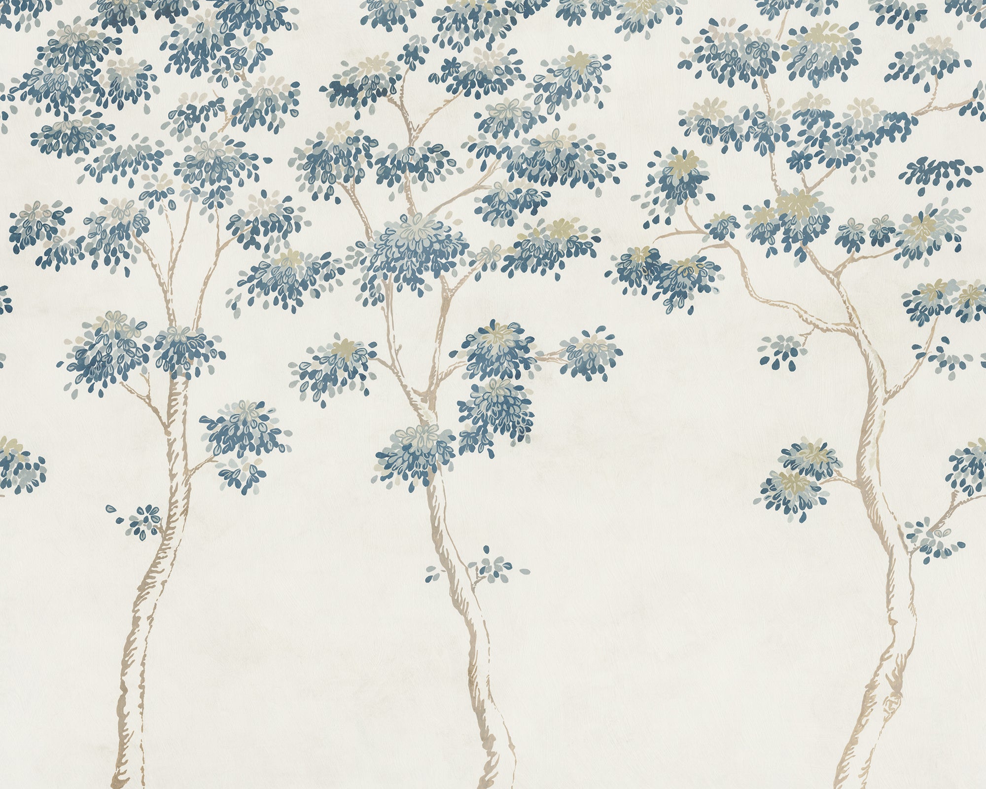 Sandberg Wilhelm Behang S10526 - Blue