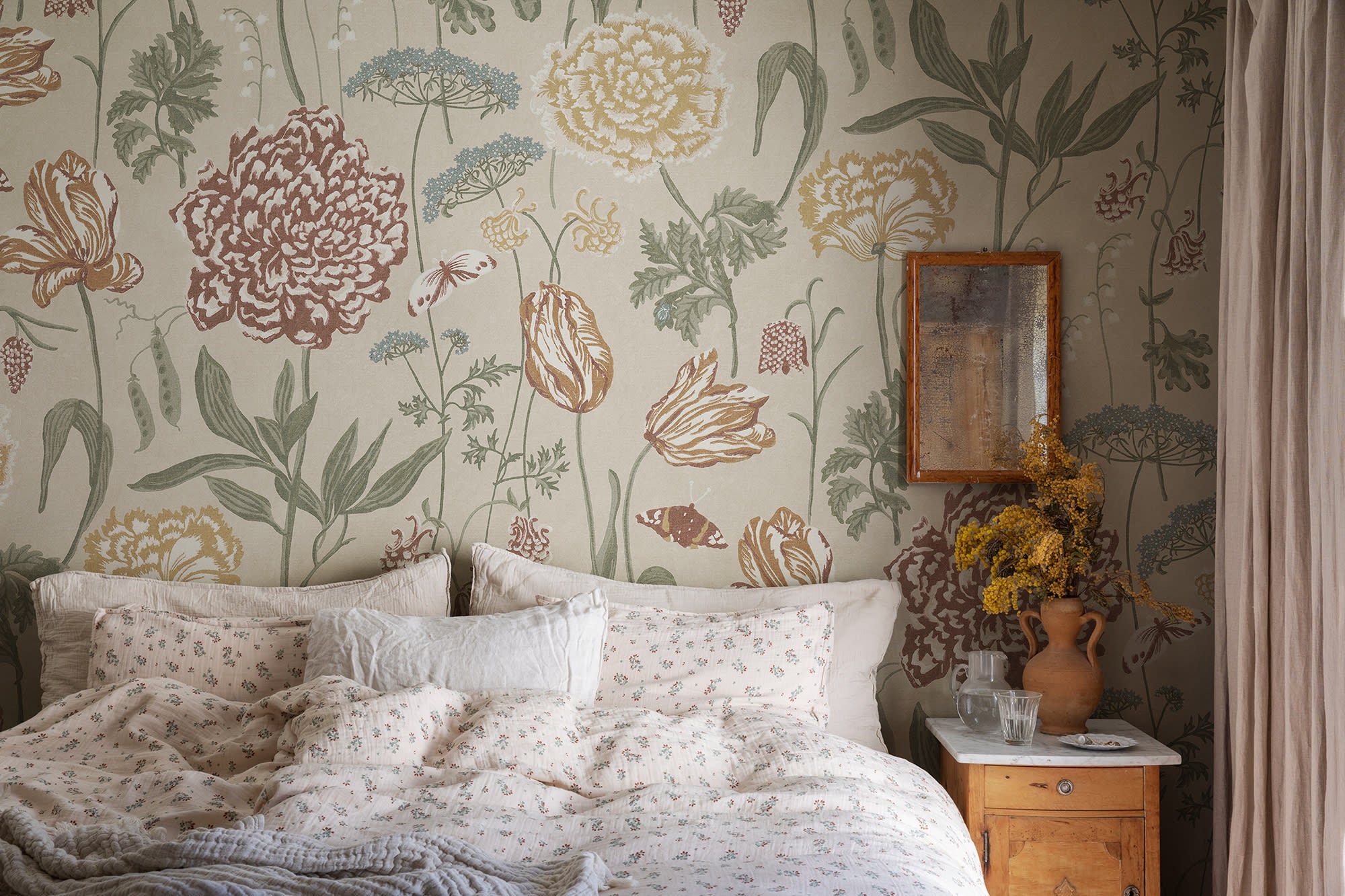 Sandberg Aurelie Mural Behang S10533 - Sand