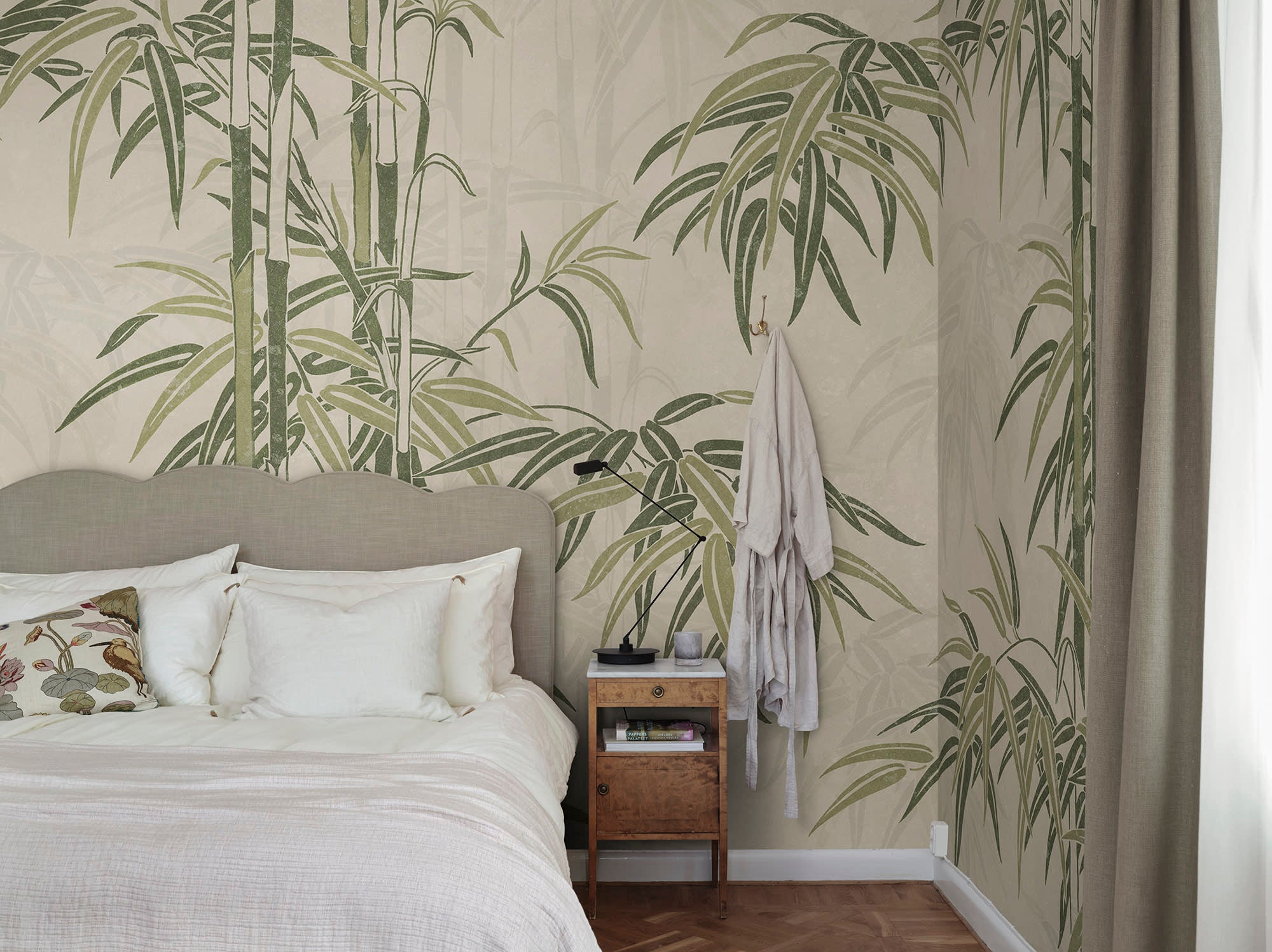 Sandberg Leon Mural Behang S10540 - Green