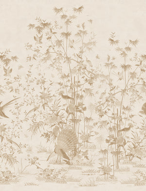 Sandberg Chinoiserie Garden Behang S10544 - Beige