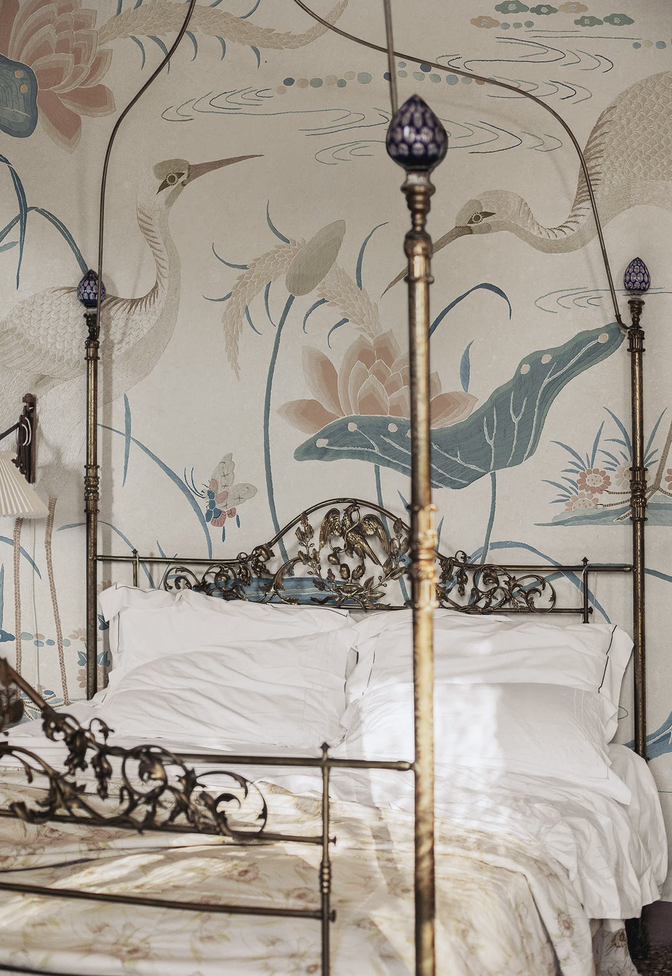 Sandberg Seabirds Behang S10551 - Misty Blue
