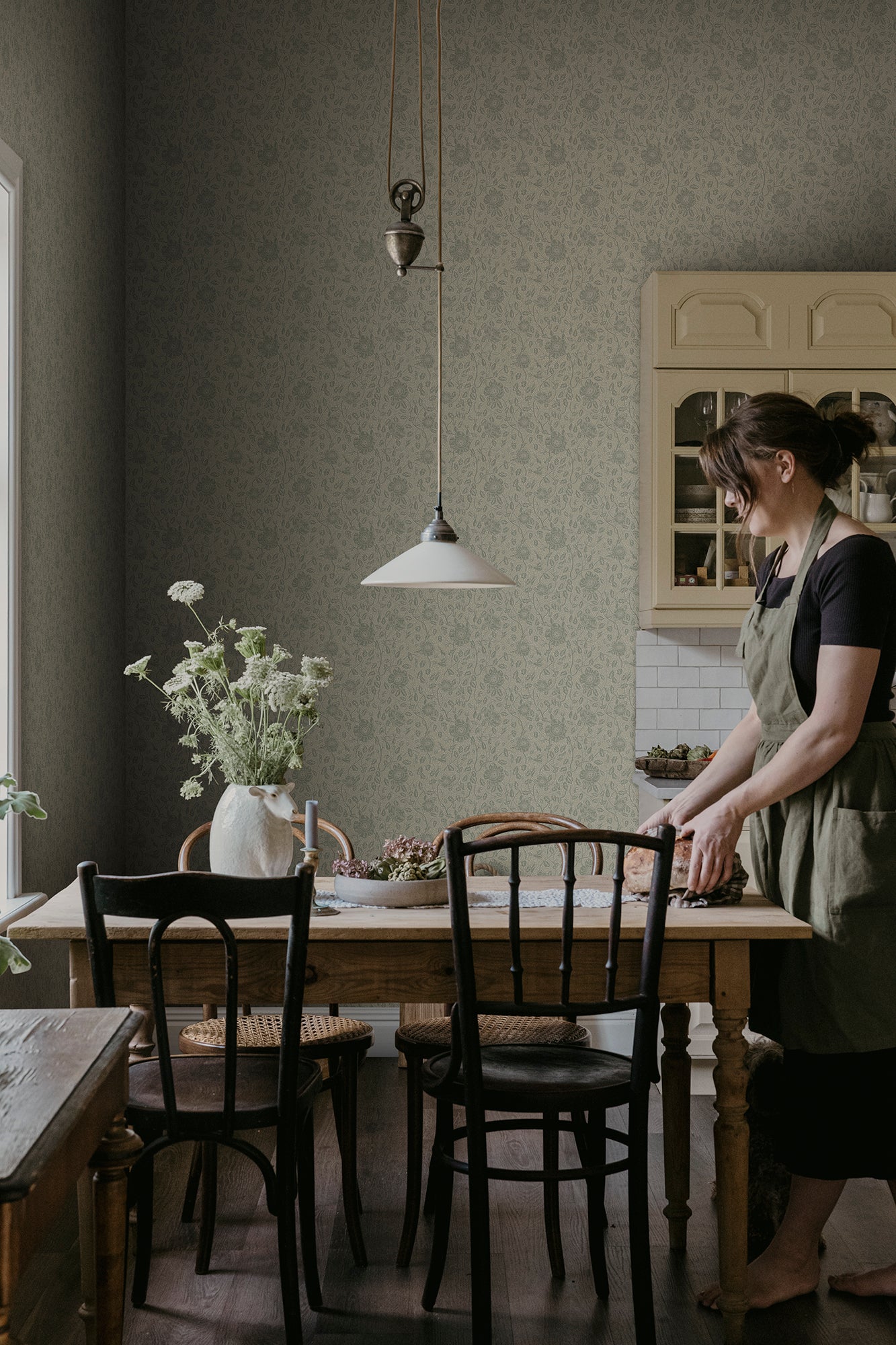 Sandberg Anton Behang S10569 - Sage Green