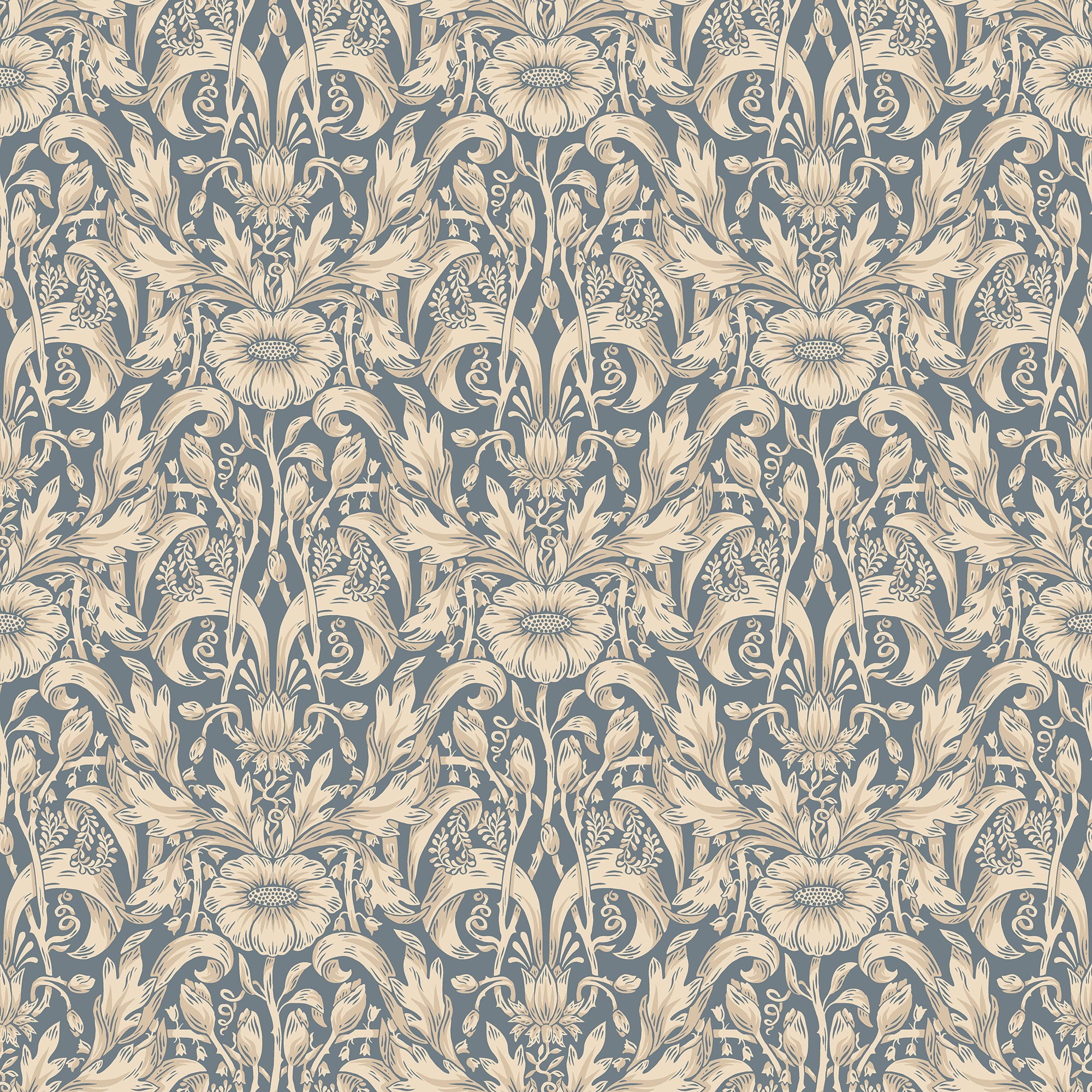 Sandberg Emil Behang S10571 - Indigo Blue