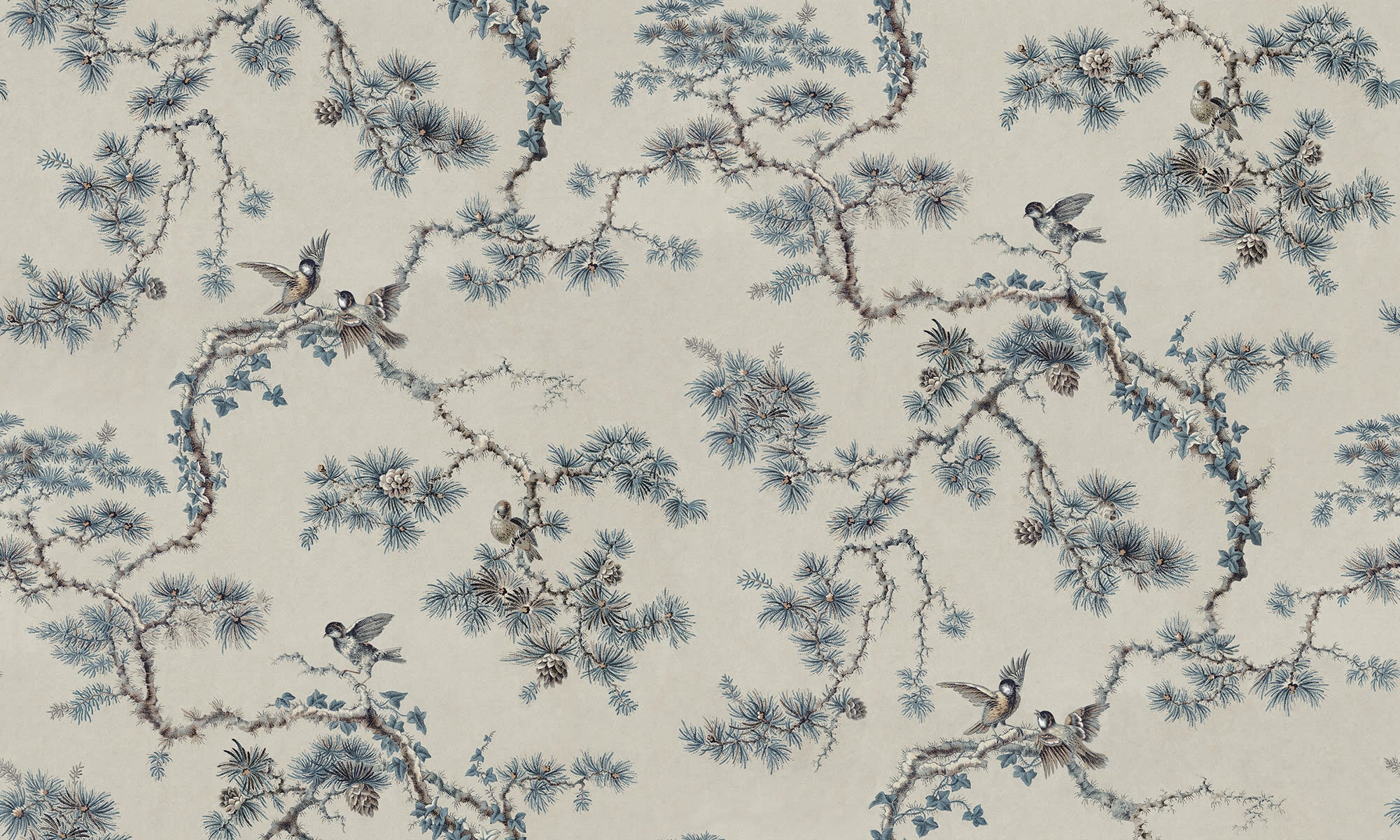 Sandberg Noah Mural Behang S10572 - Blue