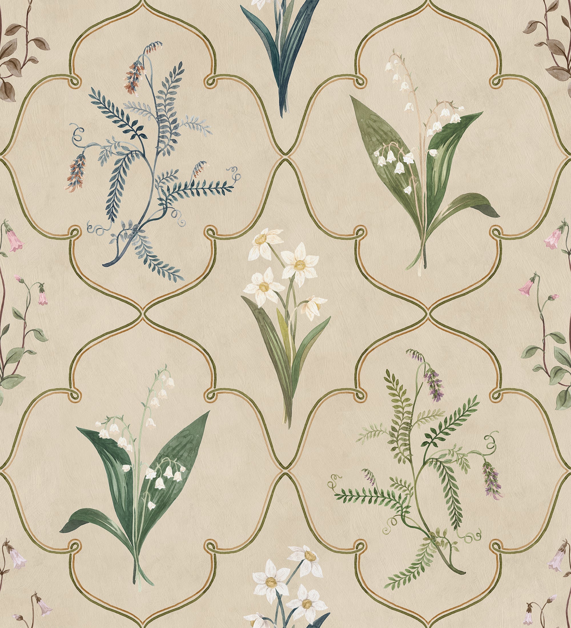 Sandberg Louise Behang S10575 - Clay