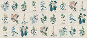 Sandberg Flora Behang S10589 - Blue