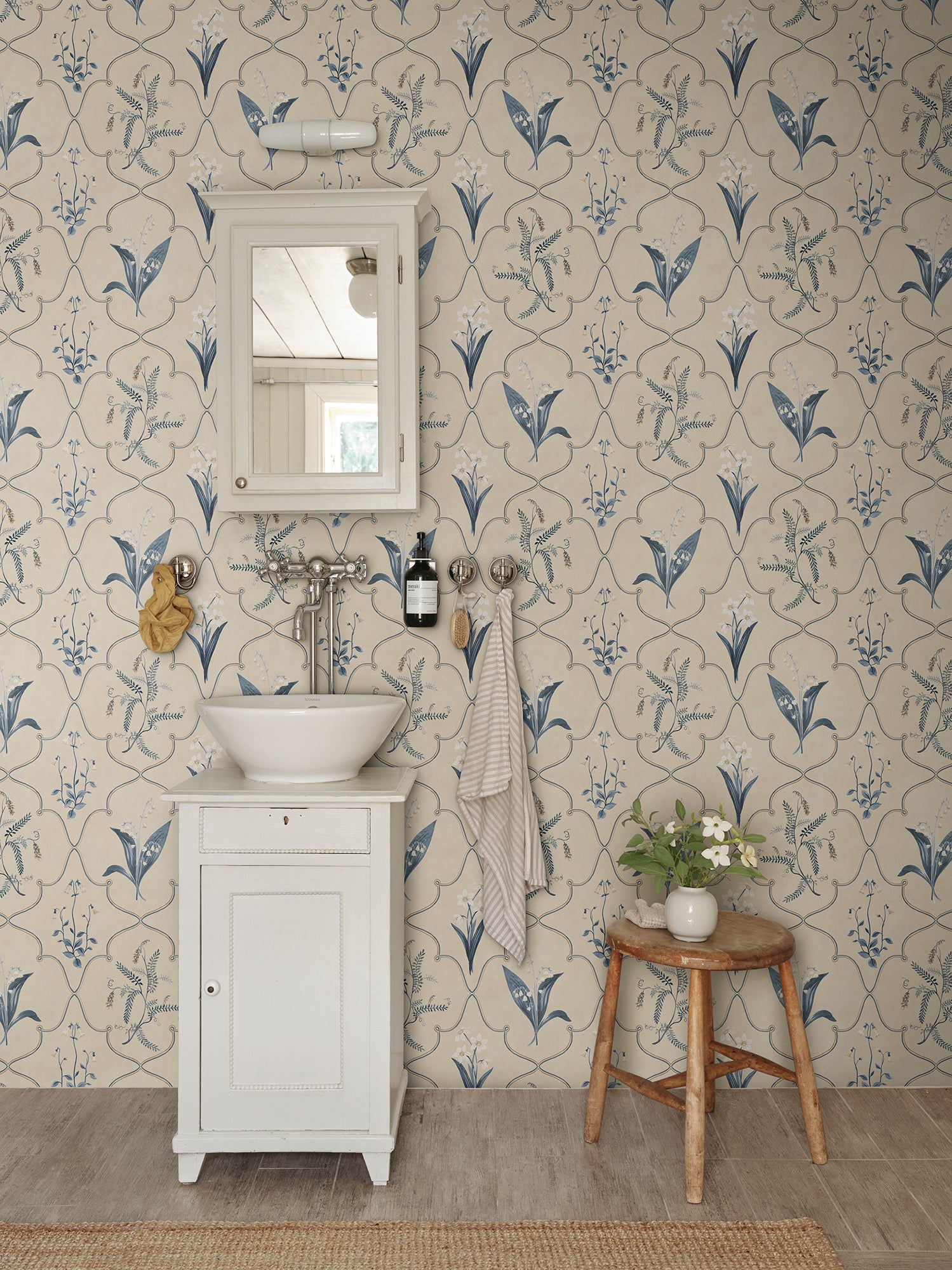Sandberg Louise Behang S10590 - Blue