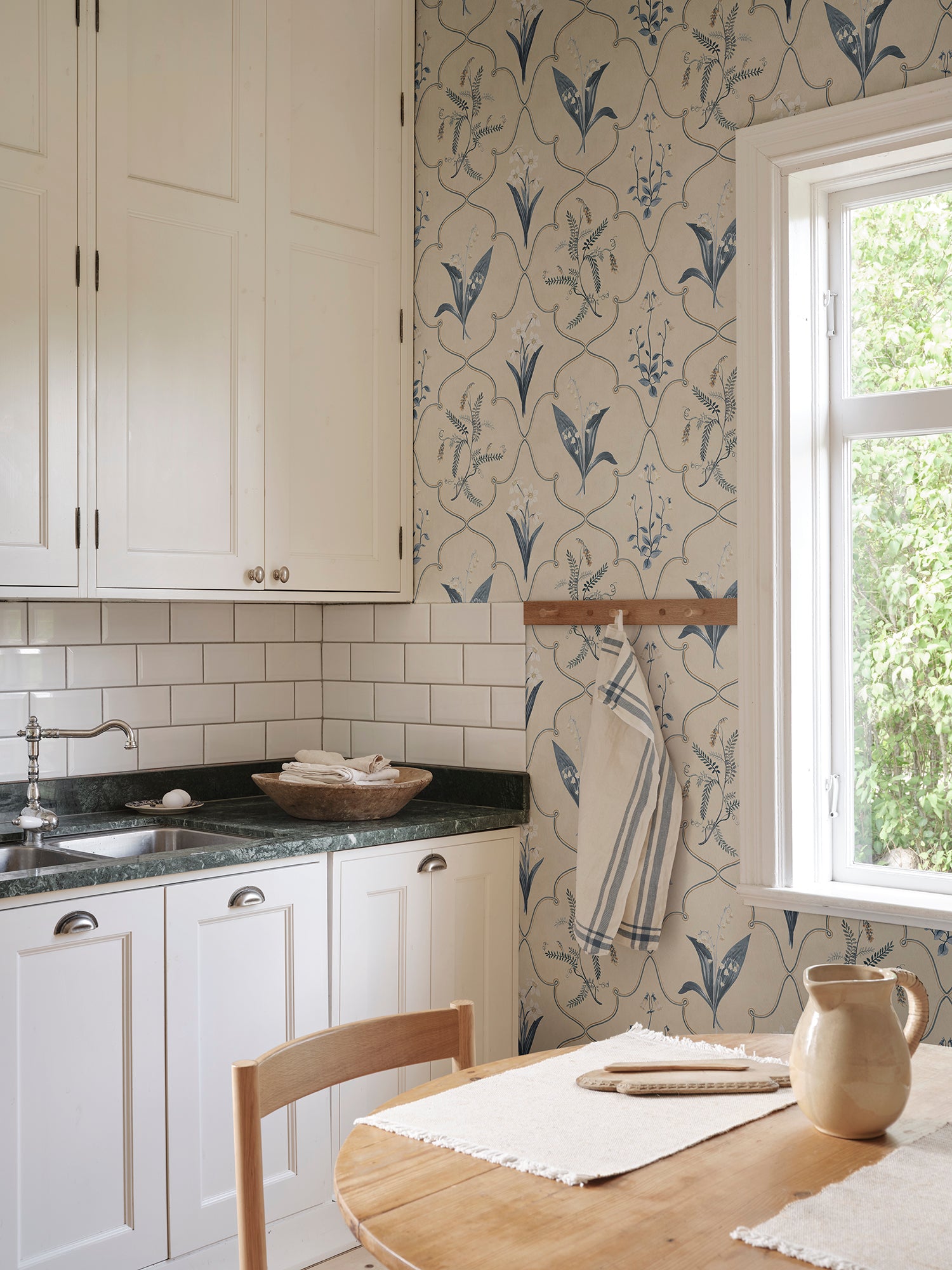 Sandberg Louise Behang S10590 - Blue