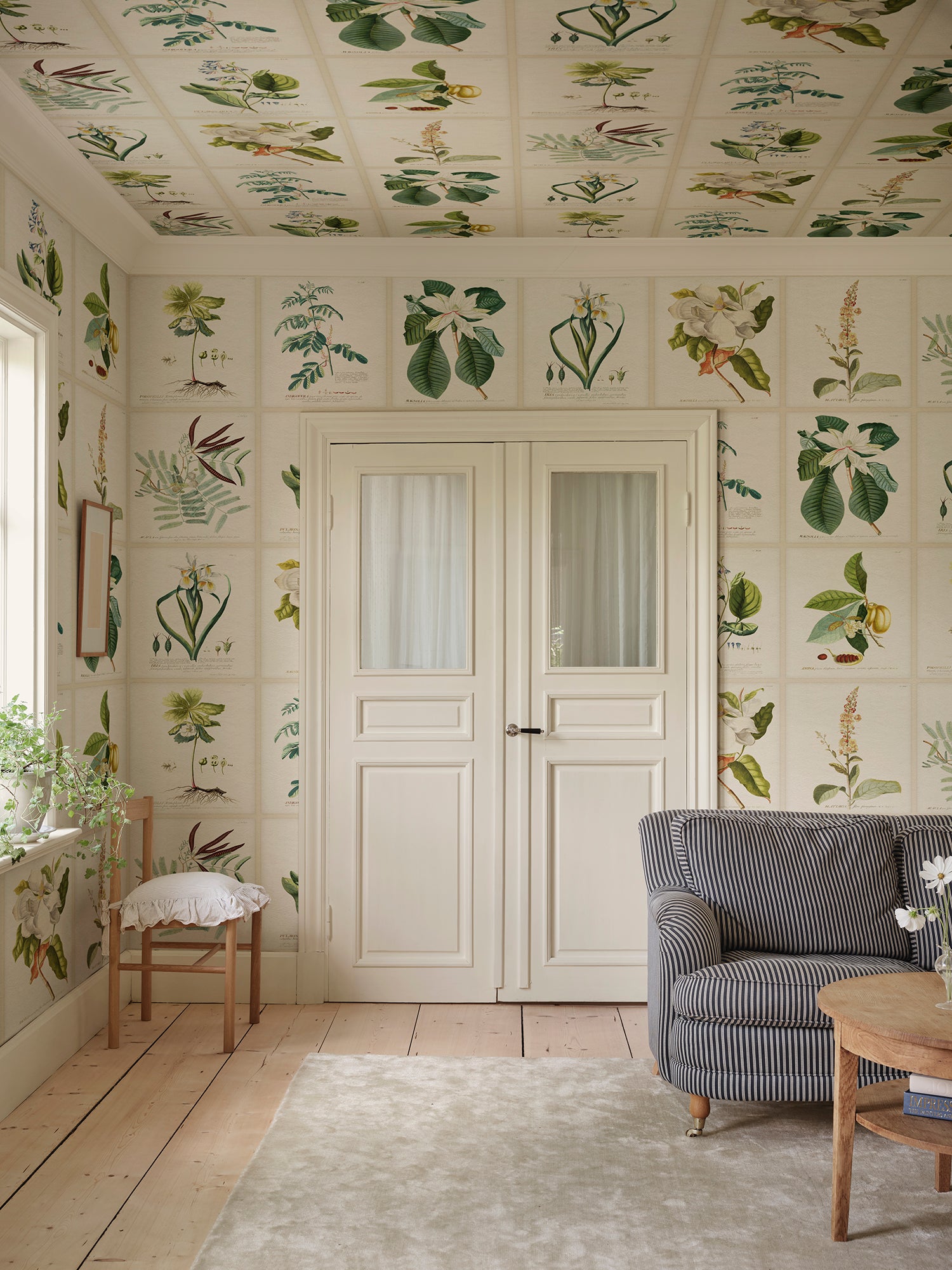 Sandberg Flora Behang S10598 - Green
