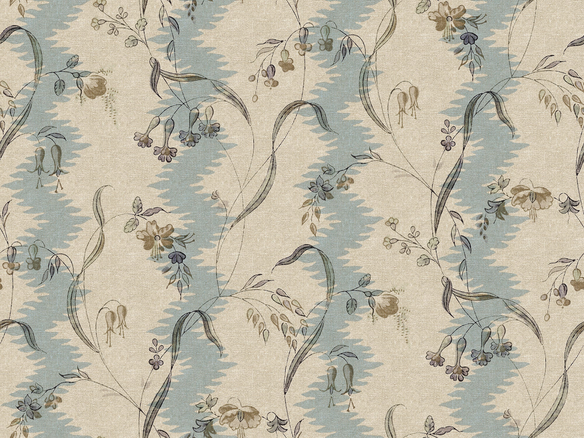 Sandberg Beatrice Behang S10611 - Misty Blue