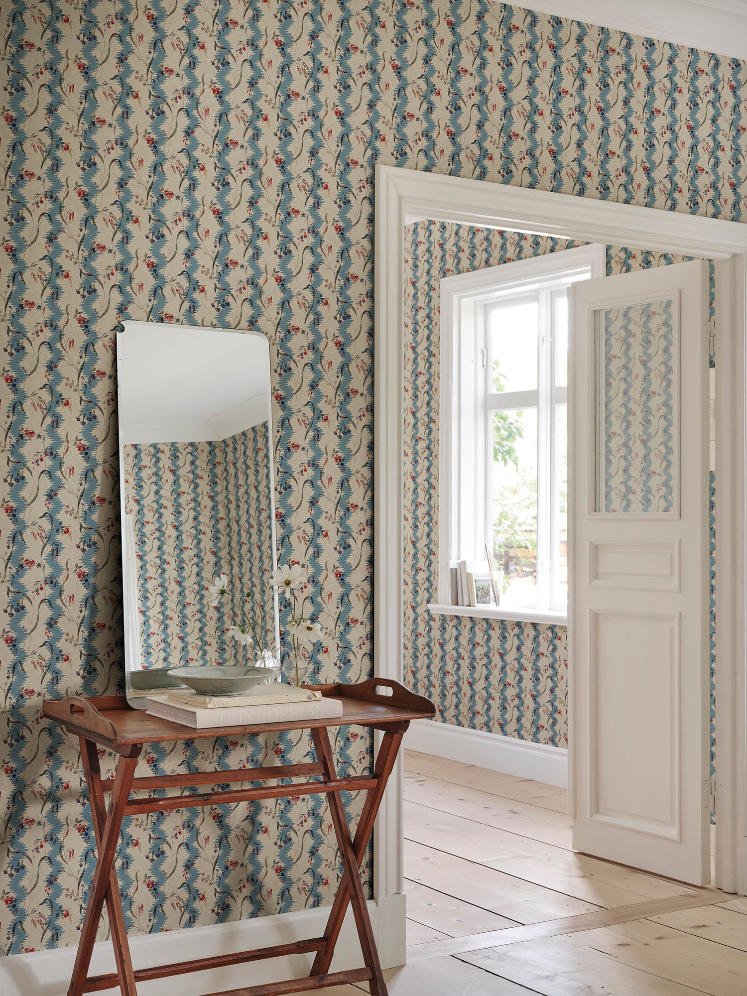 Sandberg Beatrice Behang S10612 - Blue