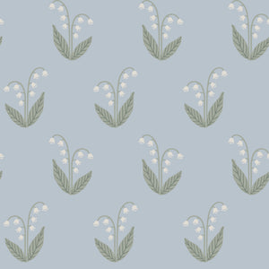 Sandberg Lilly Behang S10634 - Light Blue